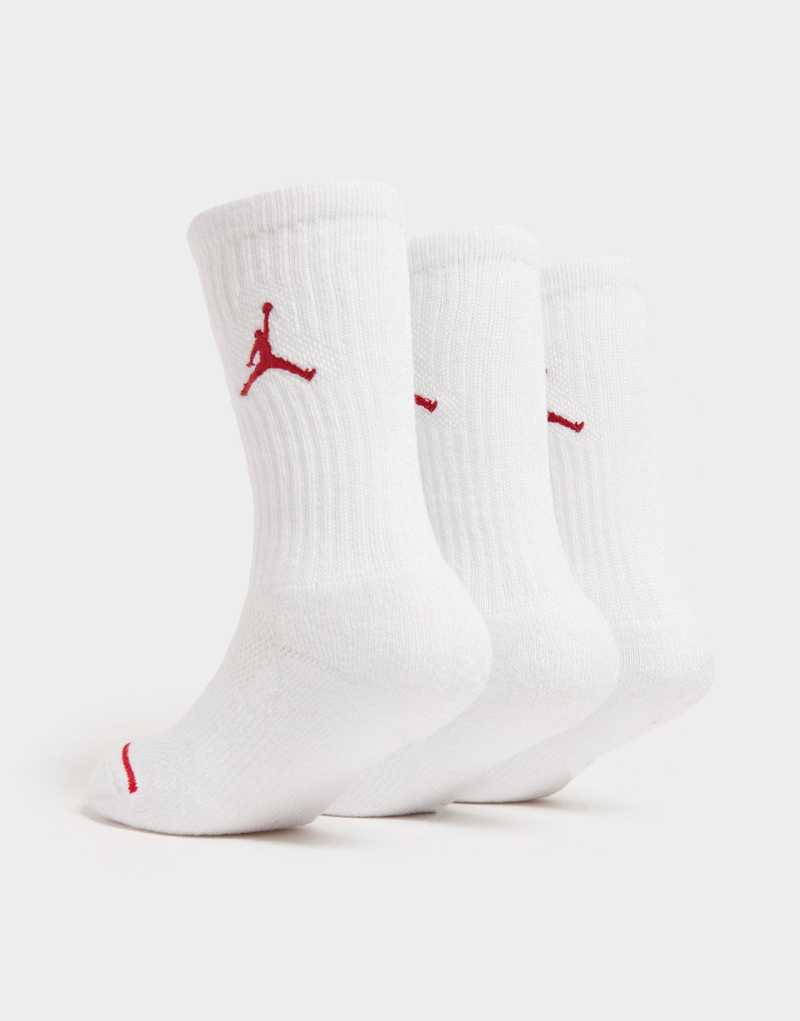 Jordan 3-Pack Crew Socks Junior