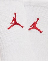Jordan pack de 3 calcetines Crew júnior