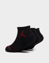 Jordan 3 Pakke Ankle Sokker Junior