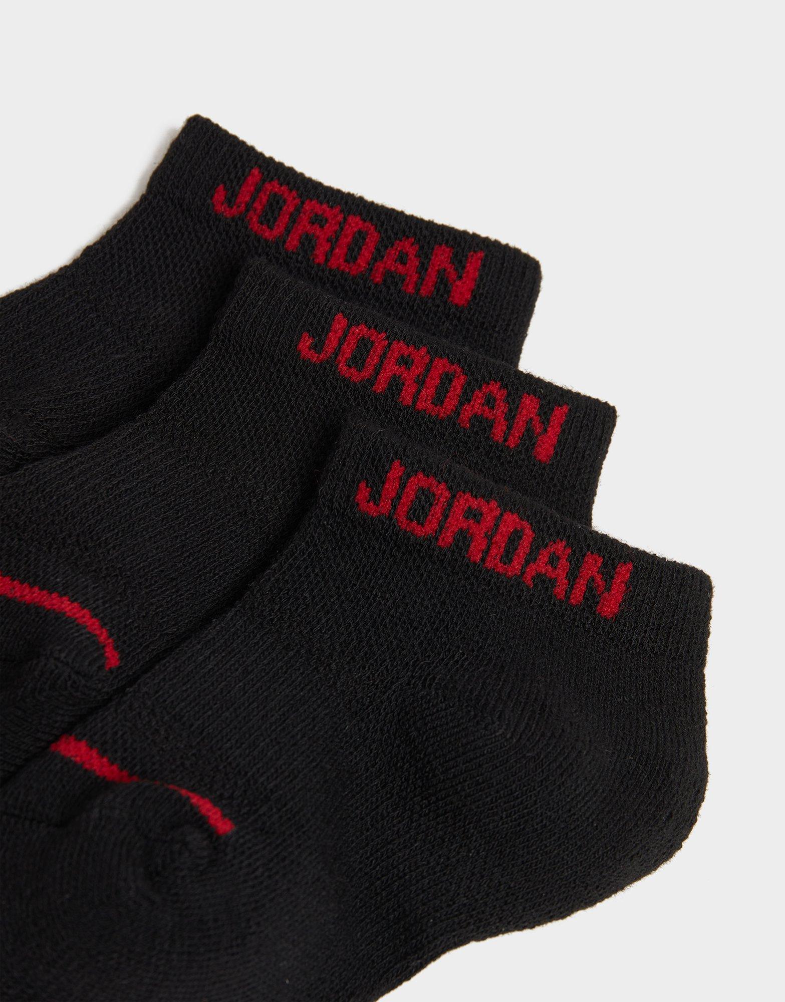 Jordan Lot 3 paires de chaussettes Homme Noir- JD Sports France