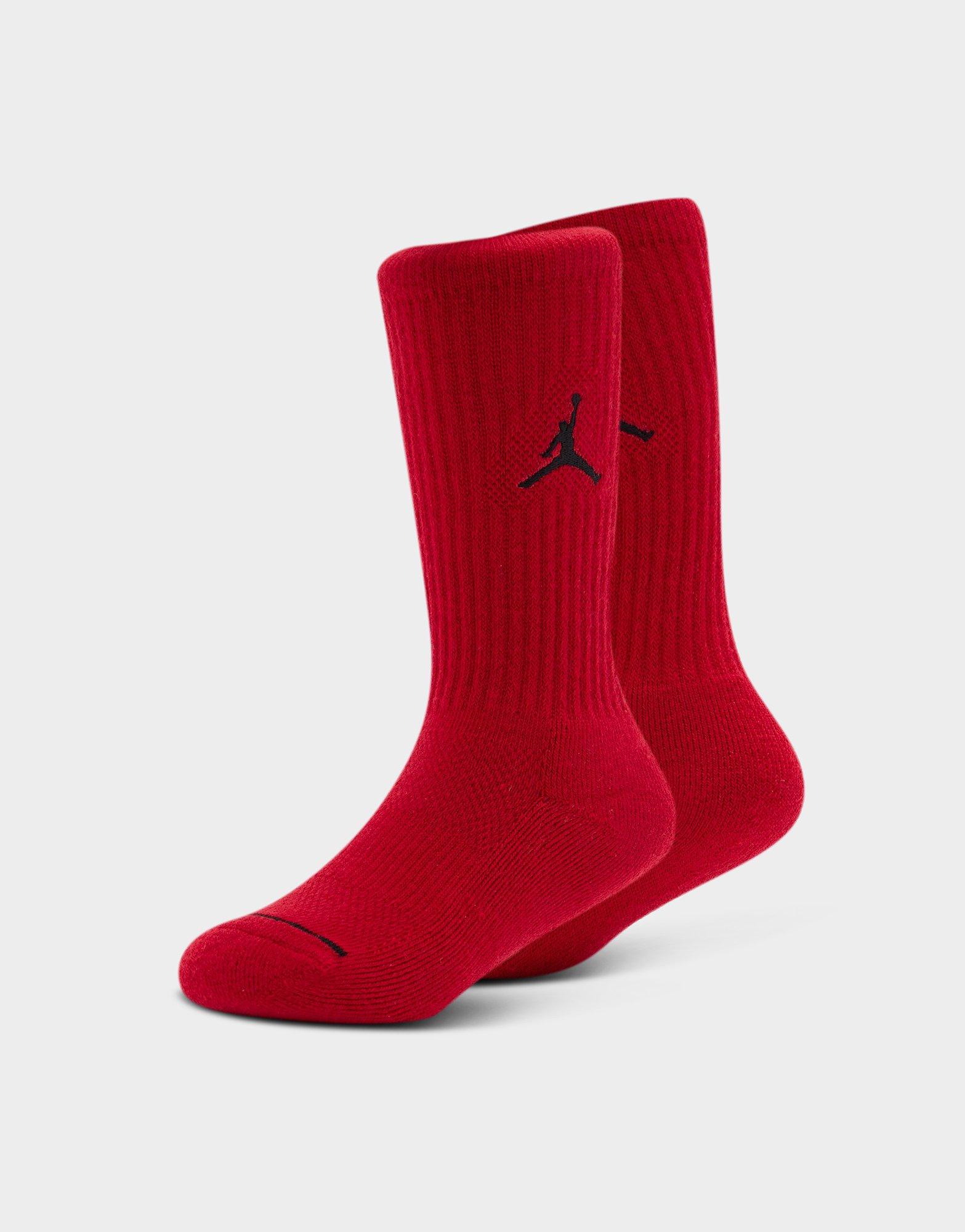 Jordan Lot de 3 paires de chaussettes Crew Junior