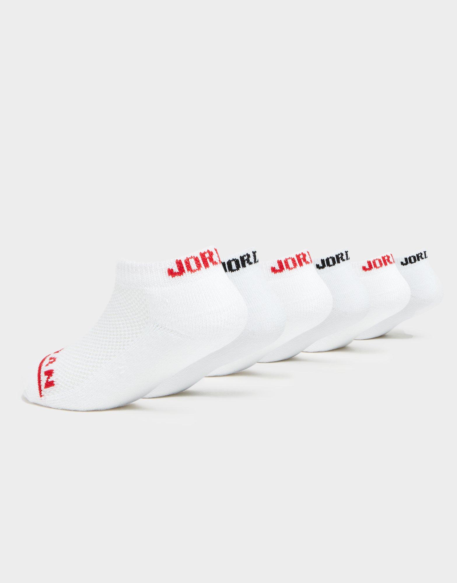 Jordan Lot de 6 paires de chaussettes Junior Blanc- JD Sports France