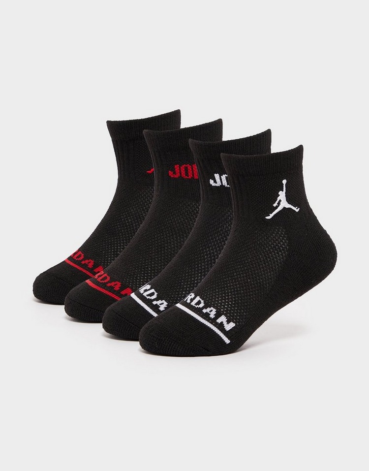 Black Jordan 6-Pack Ankle Socks Junior | JD Sports UK