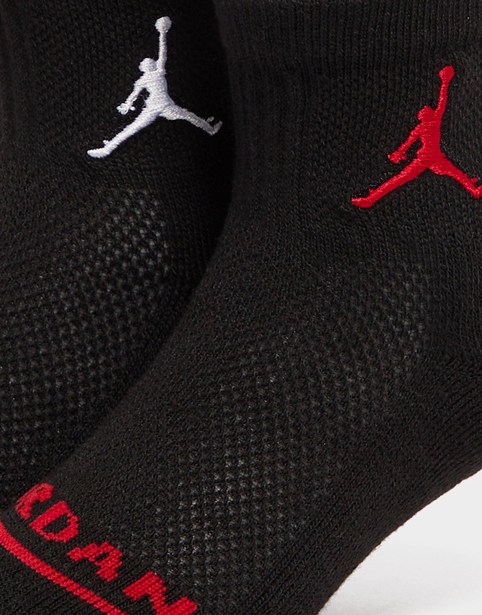 Multi Jordan 6-Pack Ankle Socks Junior