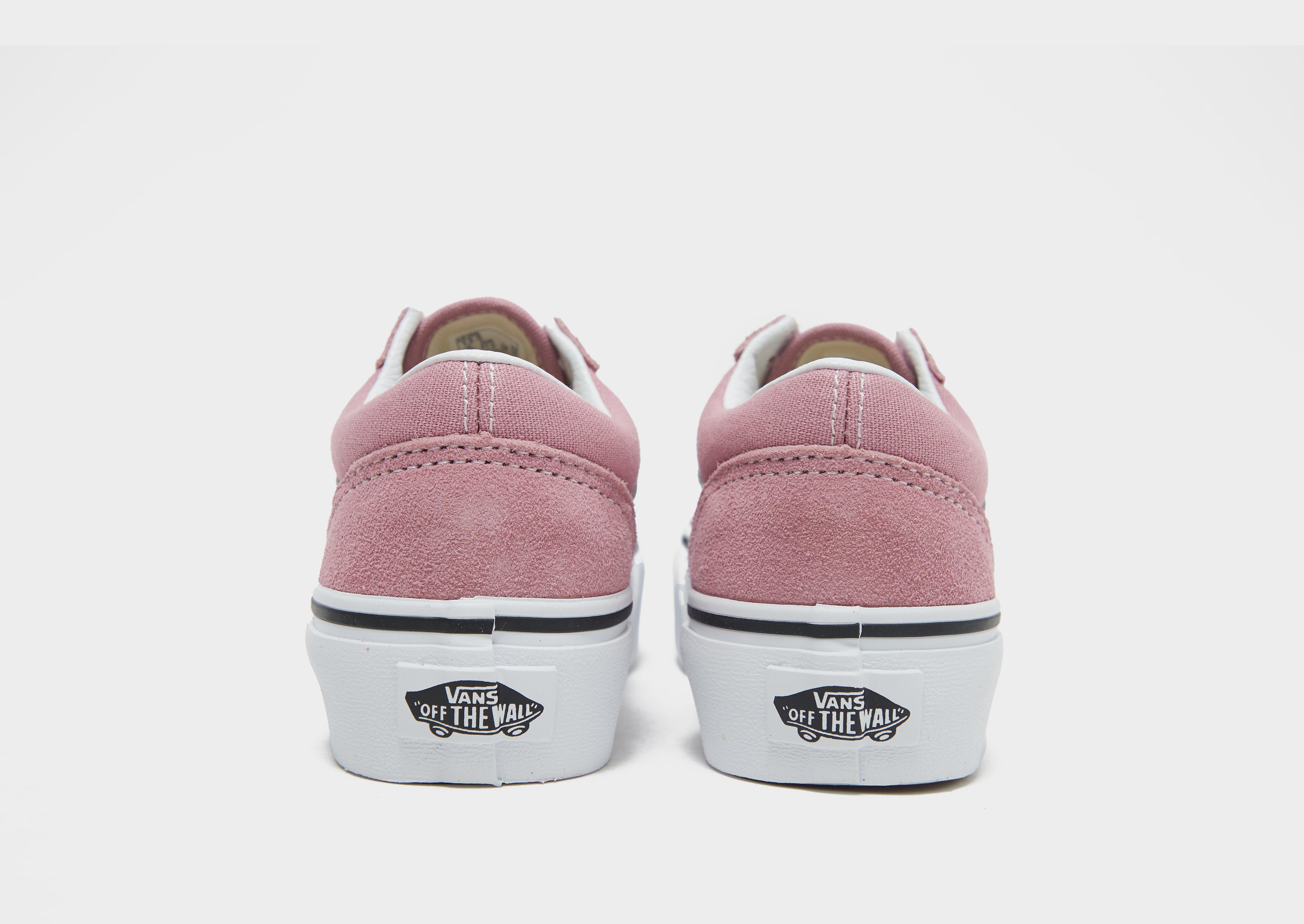 vans platform bambino rosa