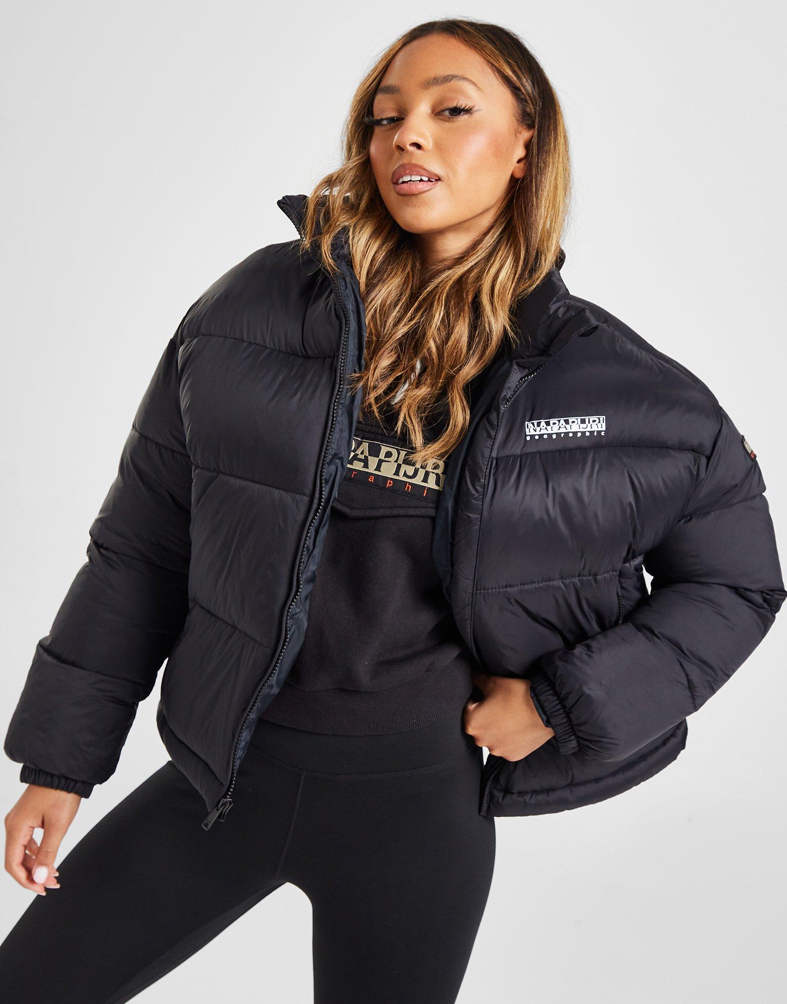 inkomen Australische persoon Typisch Zwart Napapijri Box Padded Jacket - JD Sports Nederland