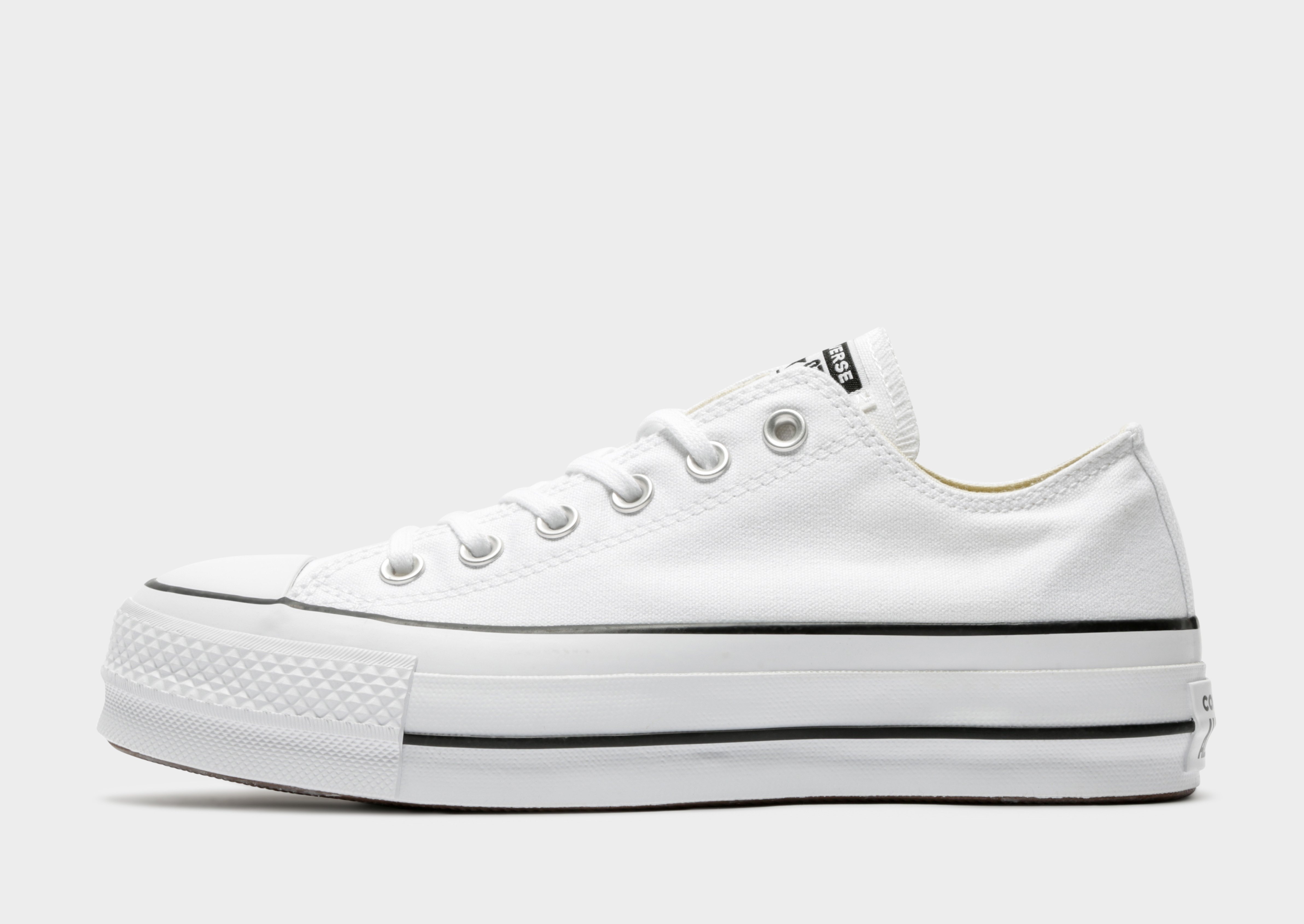 White Converse All Star Lift Low Womens Jd Sports Nz