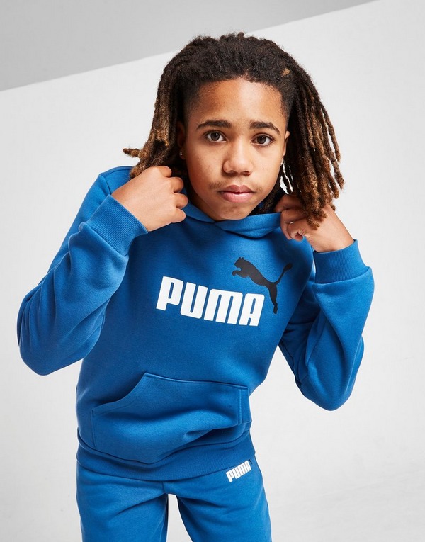 Geldschieter onwetendheid Uiterlijk Blue Puma Essential Hoodie Junior | JD Sports Global