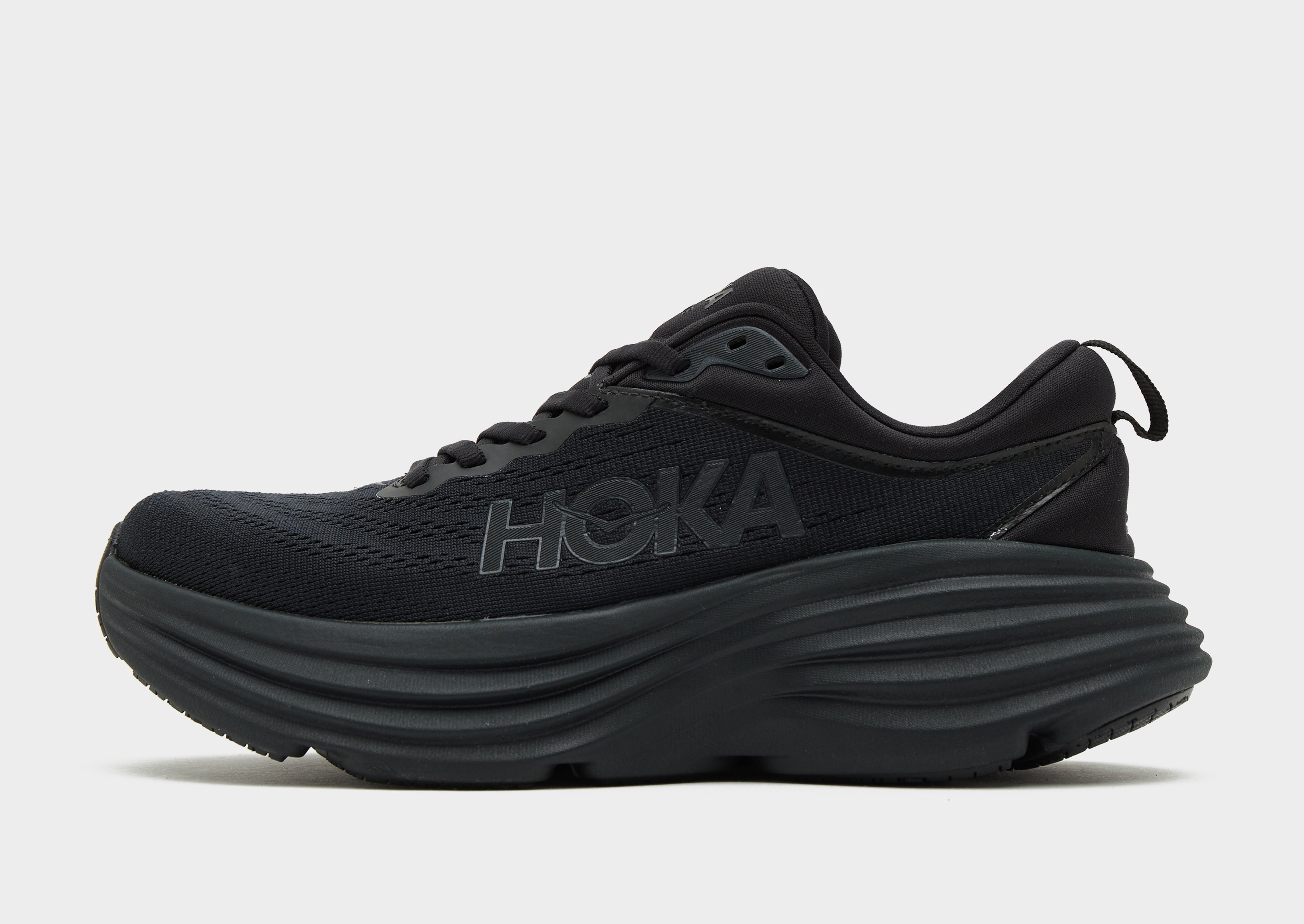 Black Hoka Bondi 8 Women's | JD Sports UK