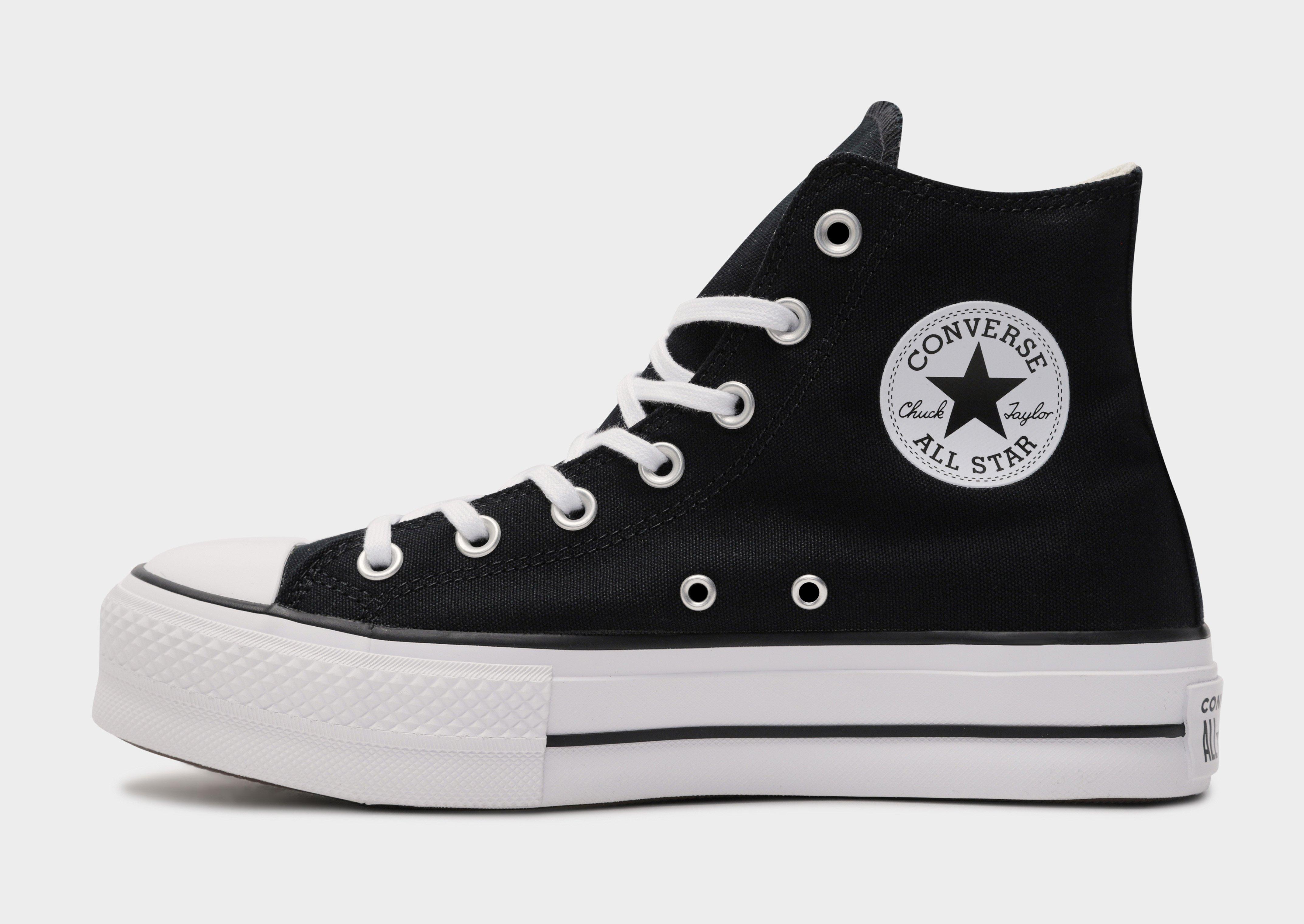 Black Converse All Star Lift High Women's - JD Sports