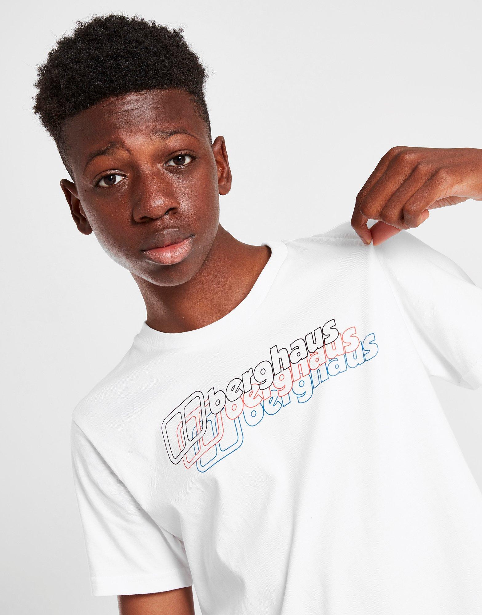 Berghaus Linear Repeat Logo T-Shirt Junior