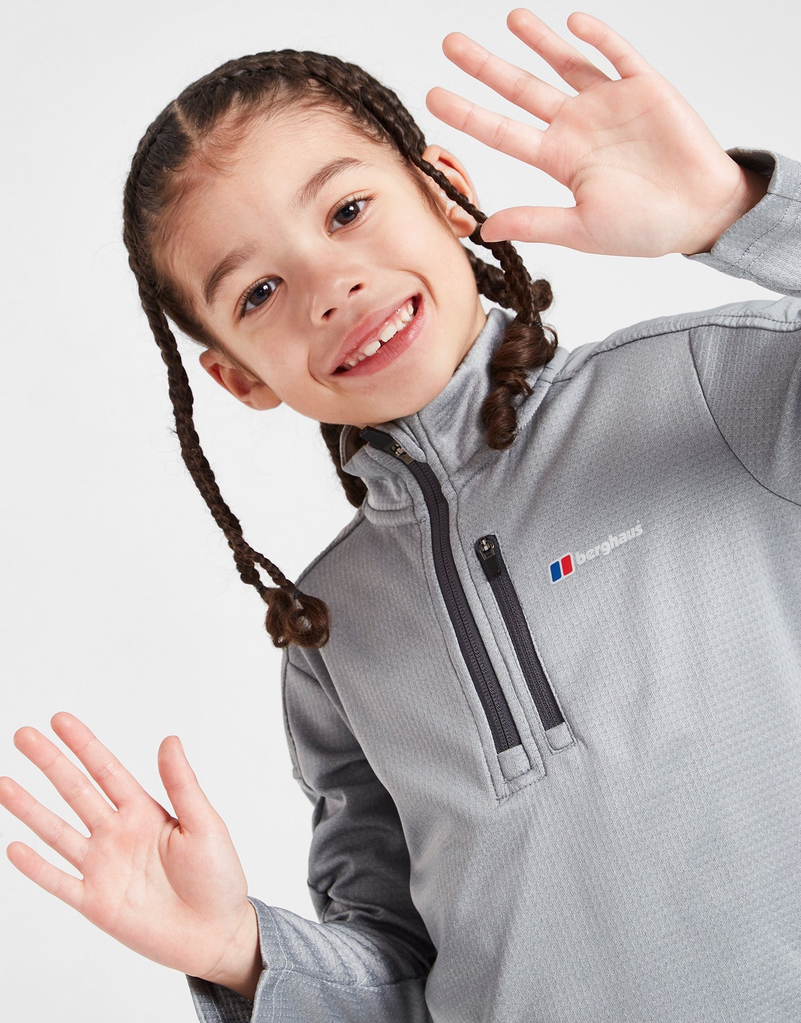 berghaus 1 4 zip poly tech top junior