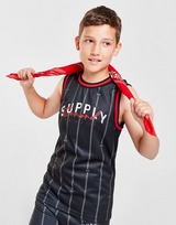 Supply & Demand Chain Pinstripe Vest Junior
