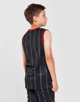Supply & Demand Chain Pinstripe Vest Junior