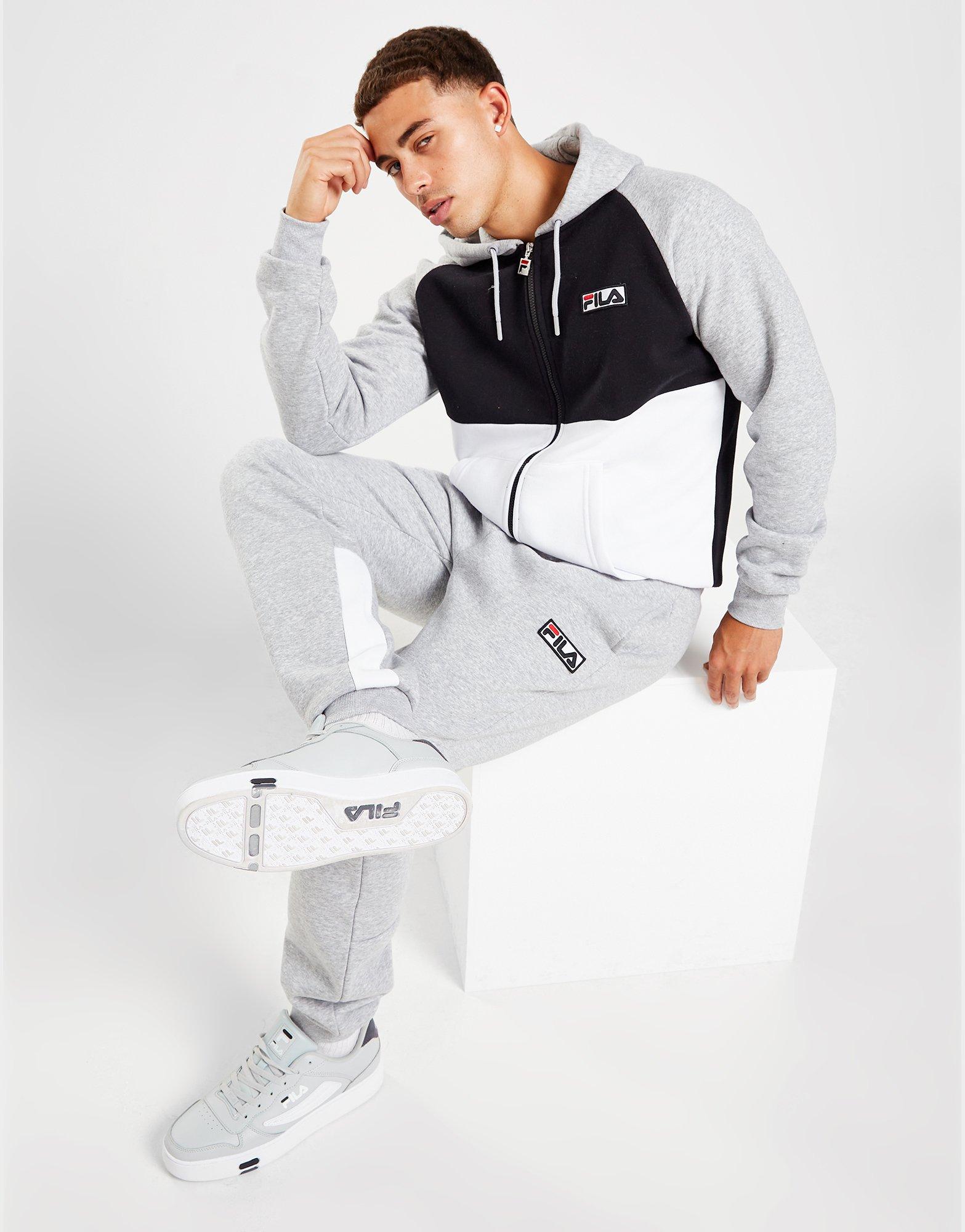 Fila on sale tracksuit grey