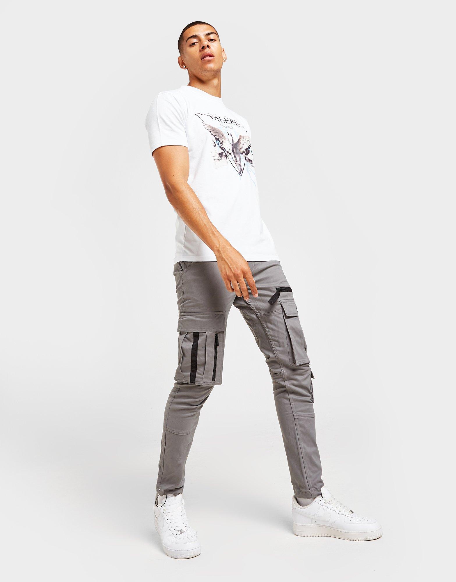 VALERE Tasca Grey Cargo Jeans