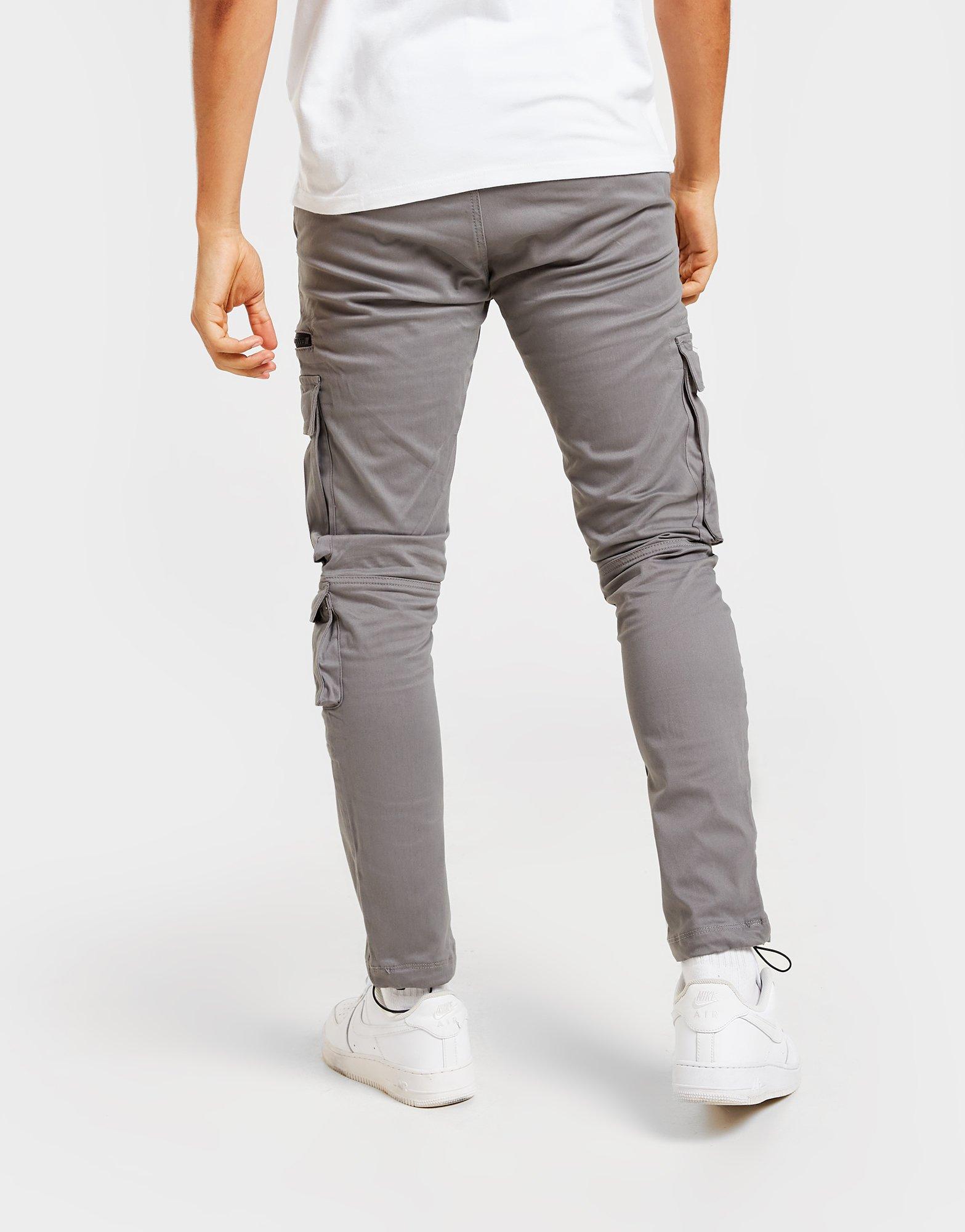 VALERE Tasca Grey Cargo Jeans