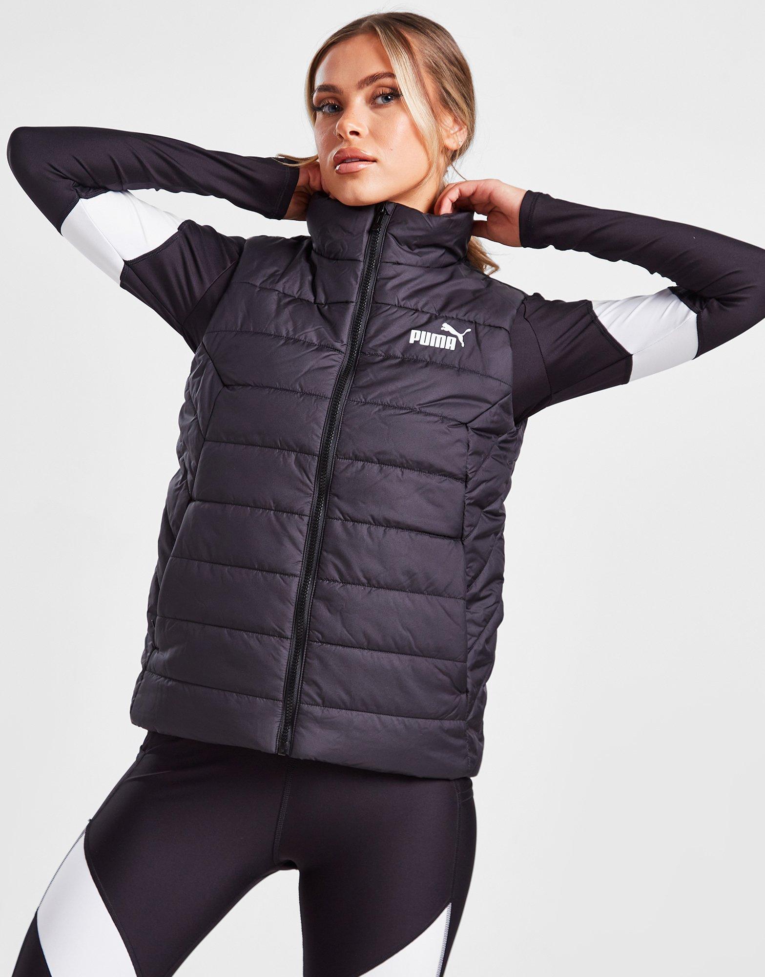 Puma jacket black clearance womens