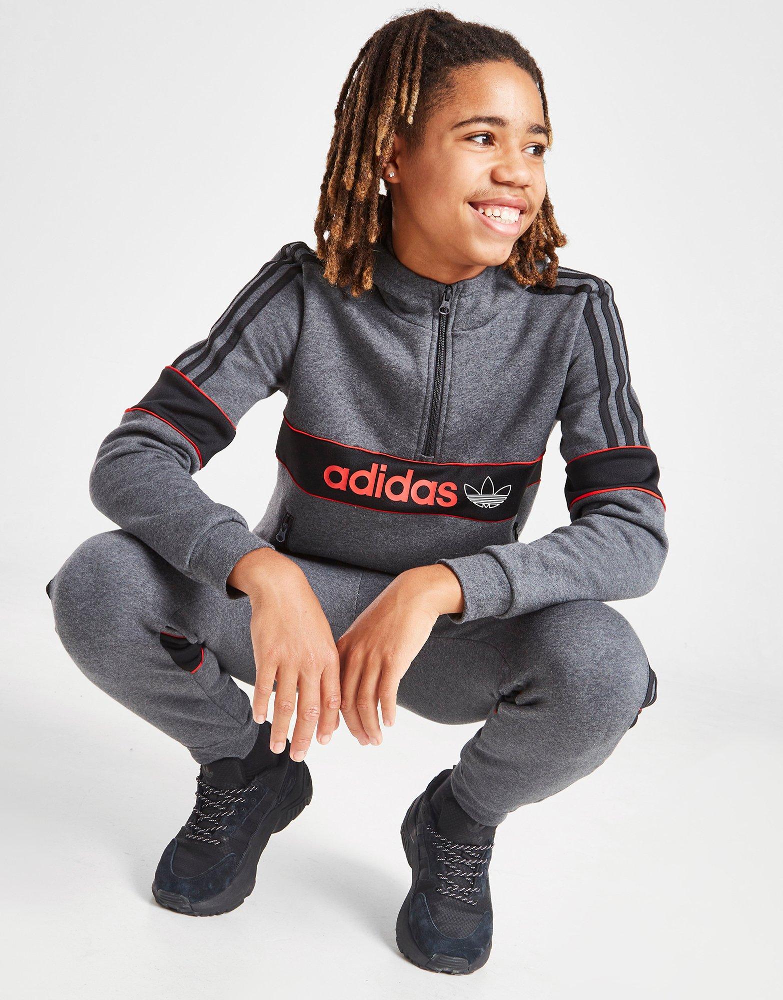 1 4 zip hoodie adidas