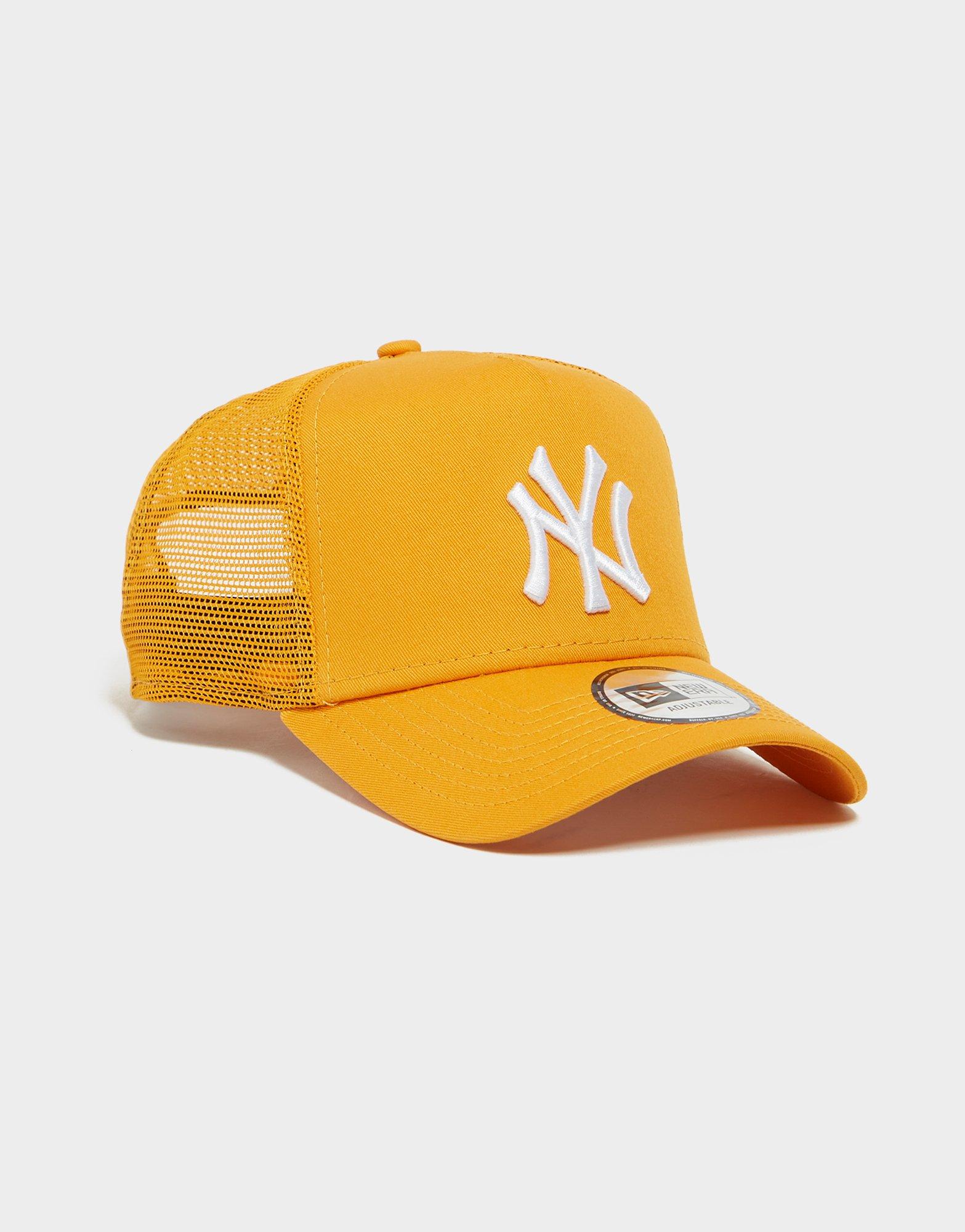 Orange New Era MLB New York Yankees Snapback Trucker Cap JD Sports Global