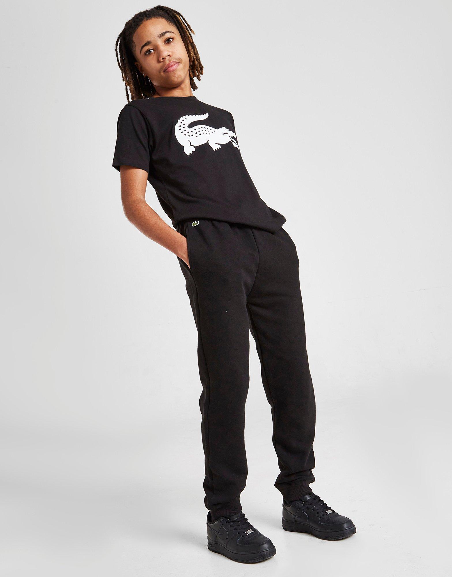 Black Lacoste Core Joggers Junior JD Sports NZ