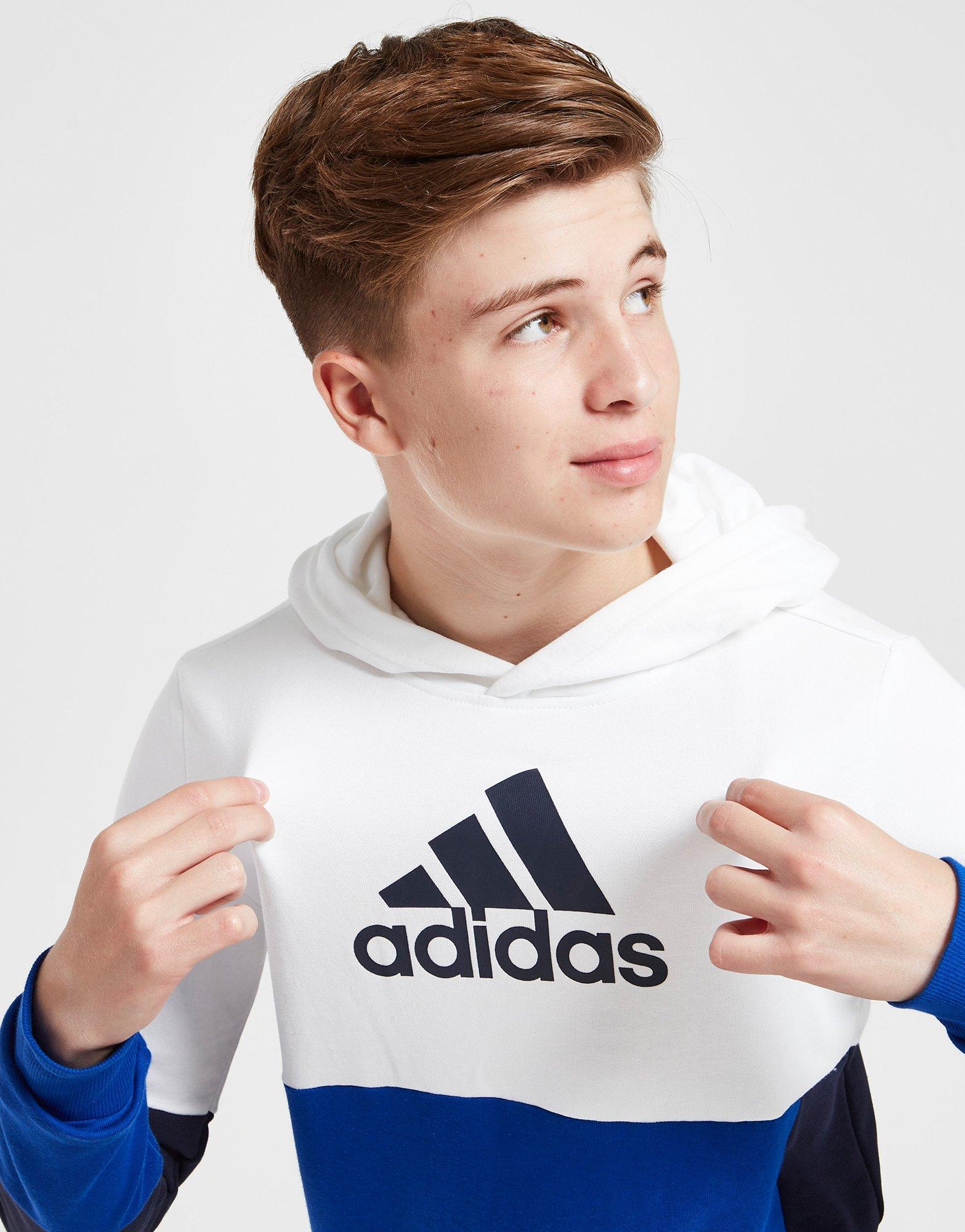 adidas Colourblock Hoodie Junior