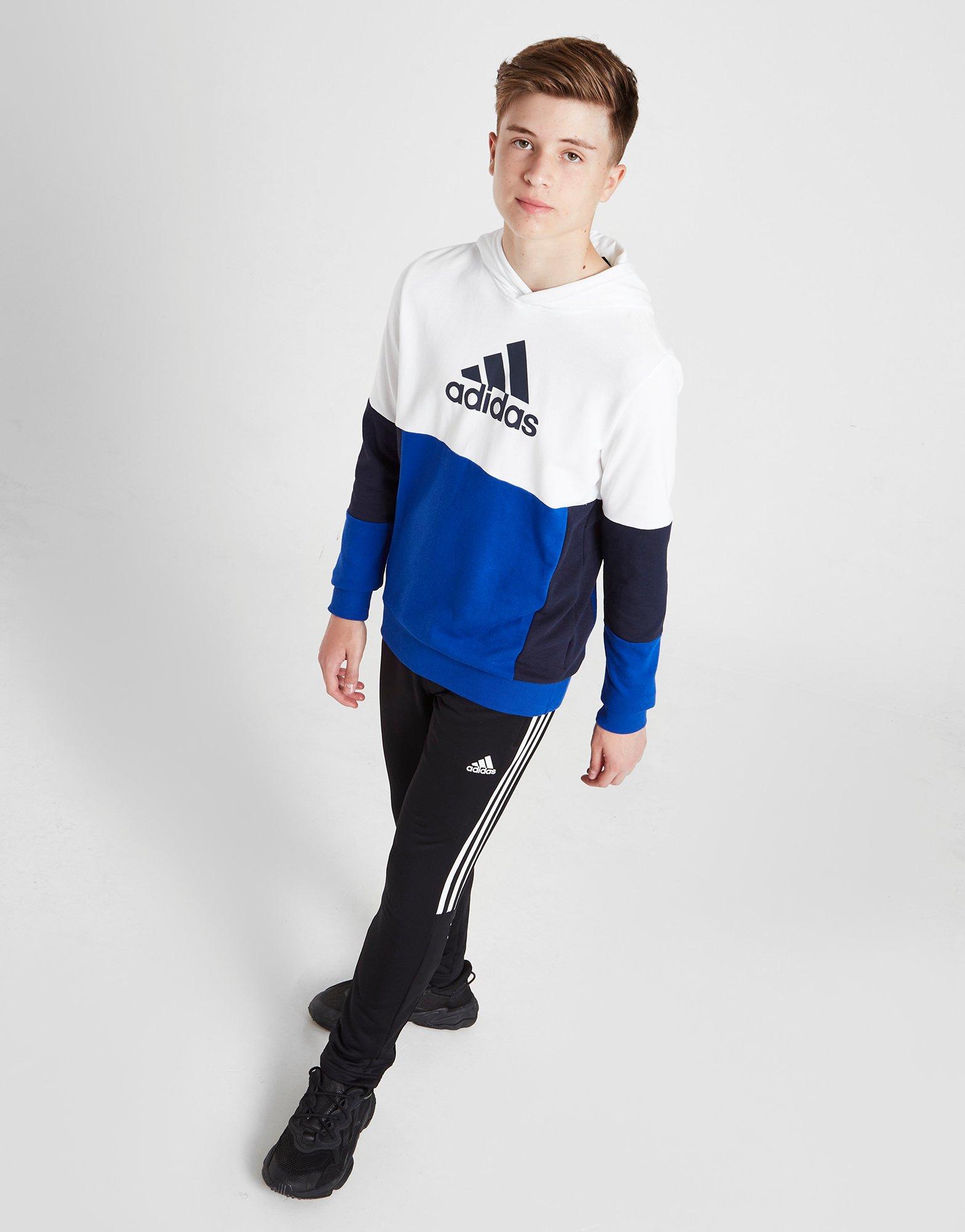 adidas Colourblock Hoodie Junior