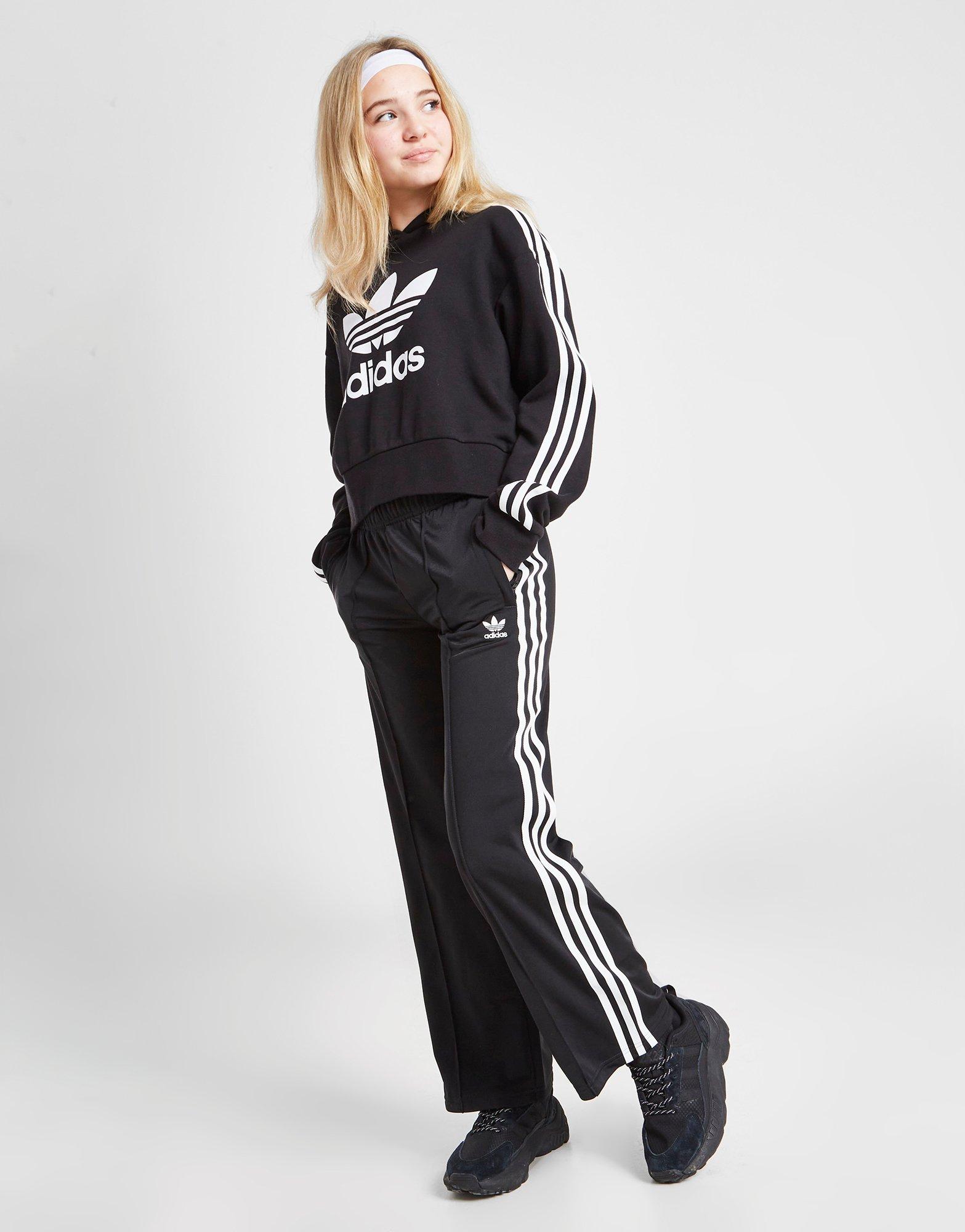 adidas Originals Girls' Adicolor Wide Track Pants Junior
