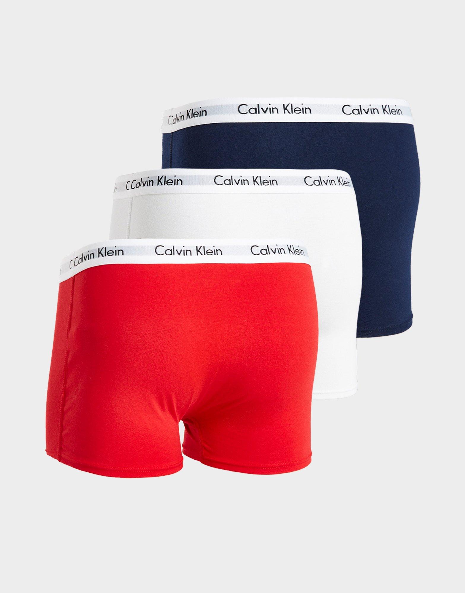 Calvin Klein Underwear 3 Pack Trunks Junior