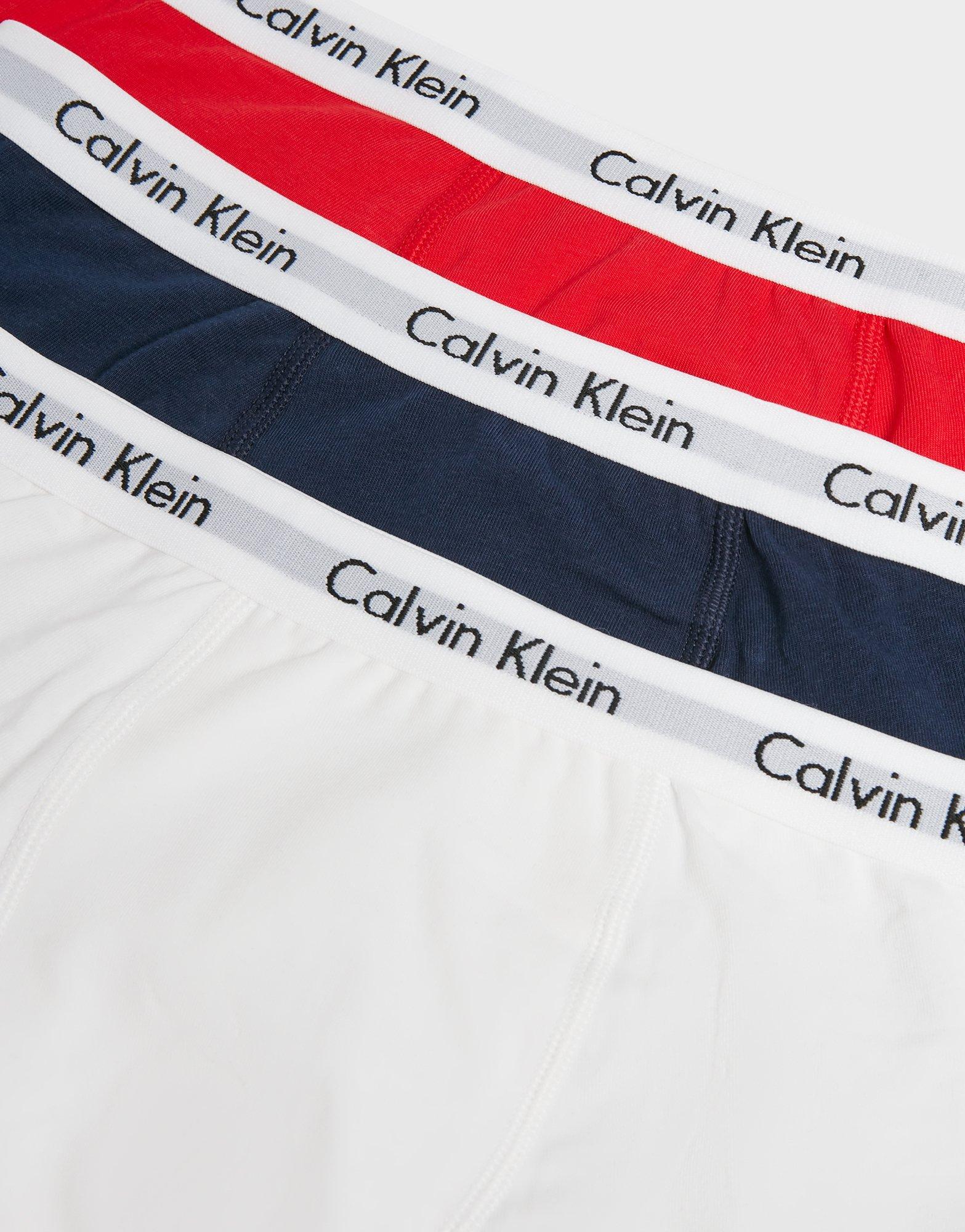 Calvin Klein Underwear 3 Pack Trunks Junior