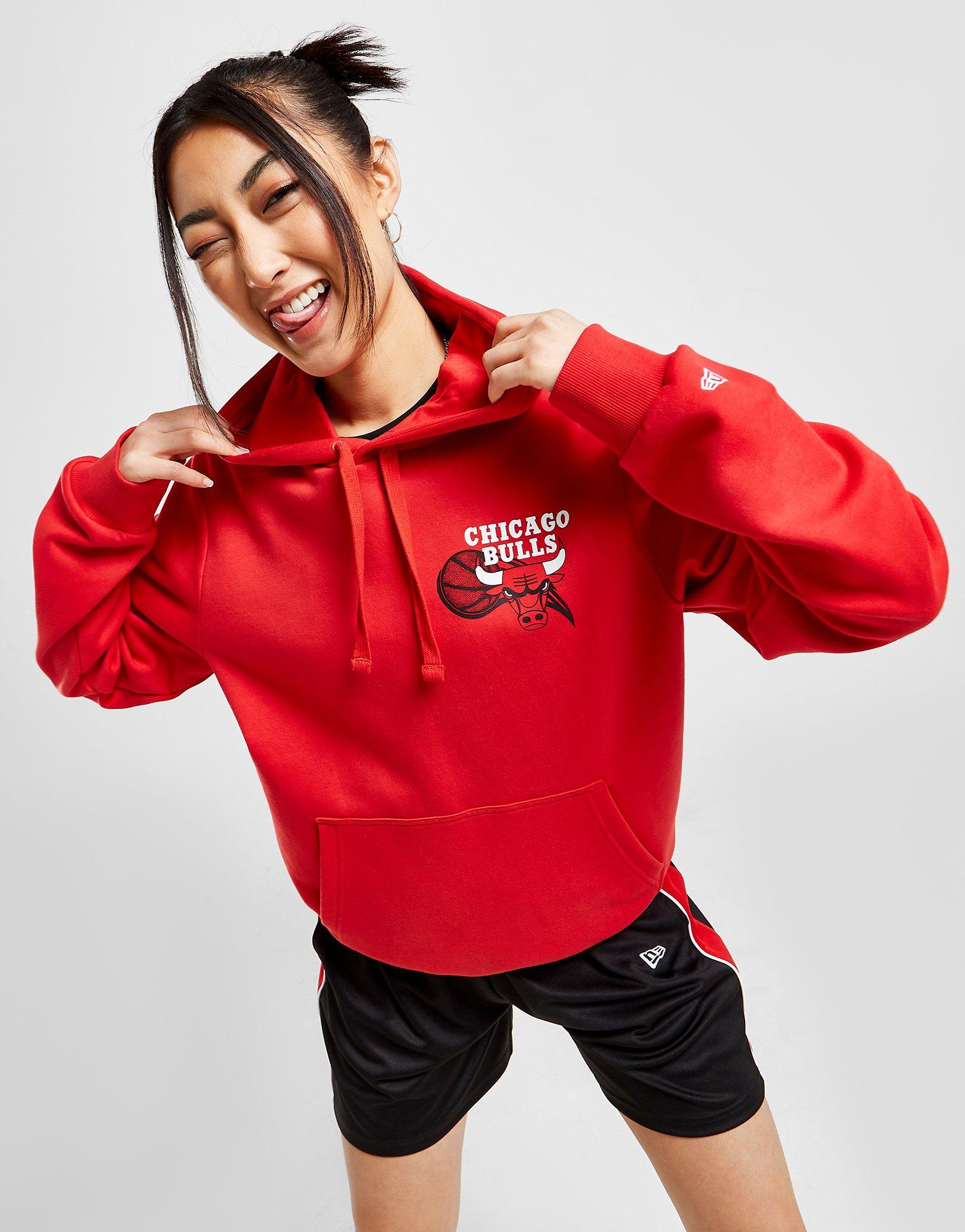 New Era NBA Chicago Bulls Back Graphic Hoodie