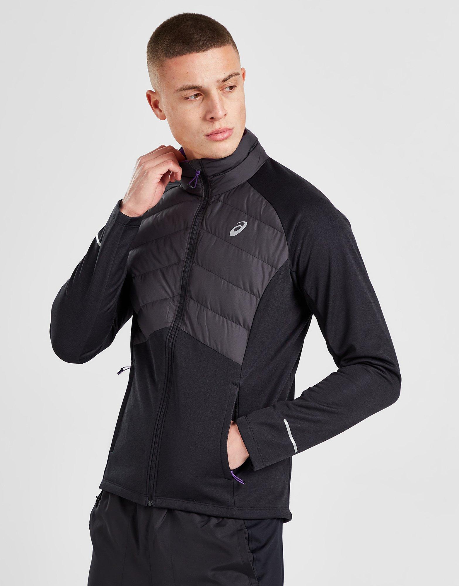 Black Asics Winter Running Jacket