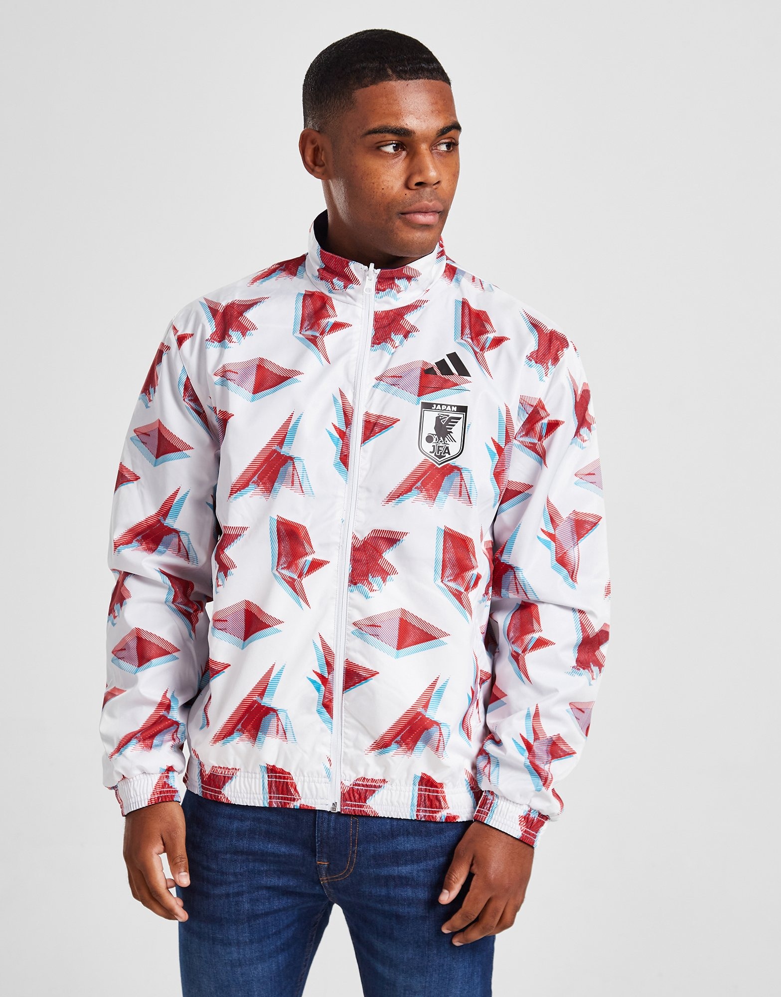 Blue adidas Japan World Cup Anthem Jacket | JD Sports Malaysia