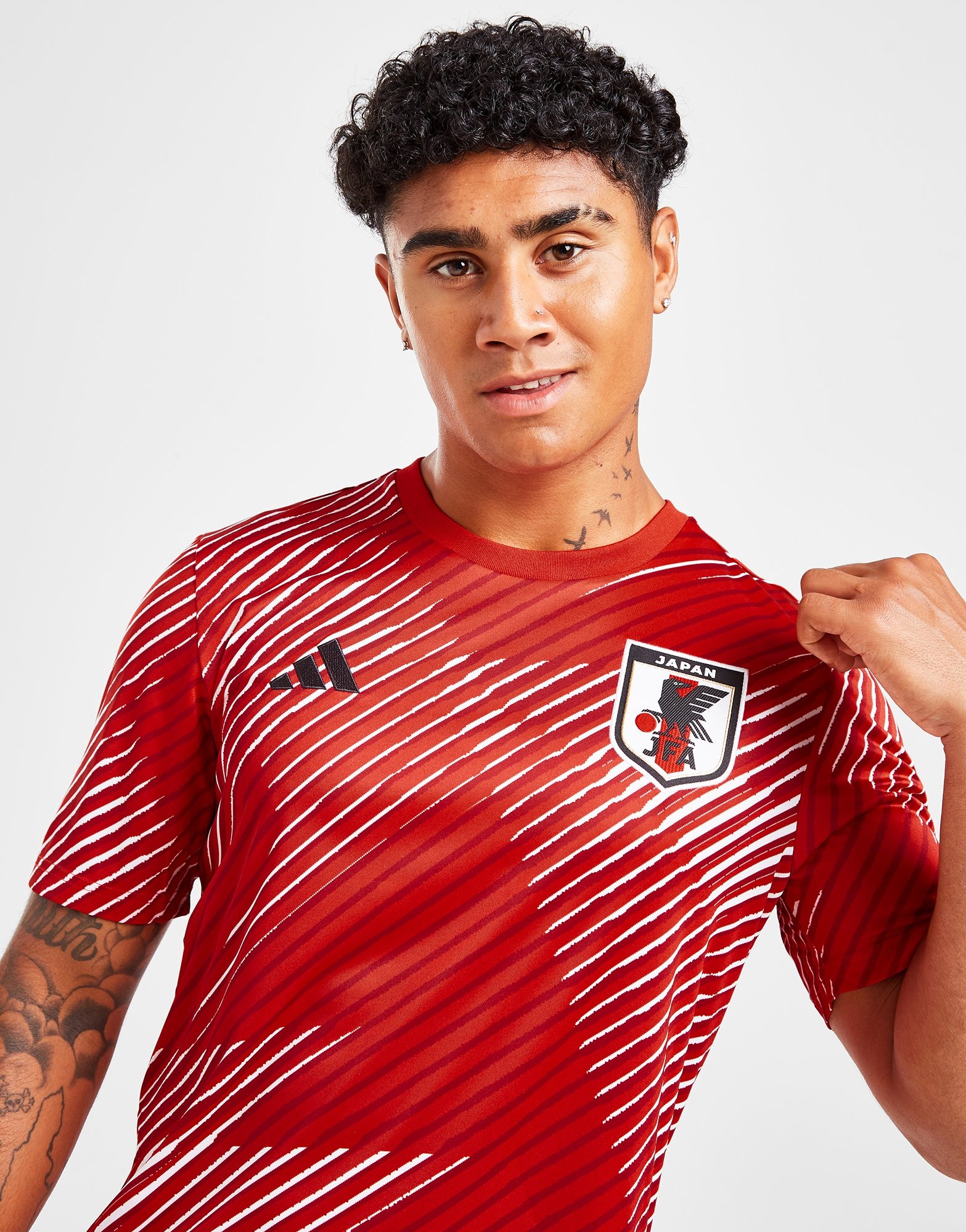 Adidas Japan Pre-Match Jersey Red / S