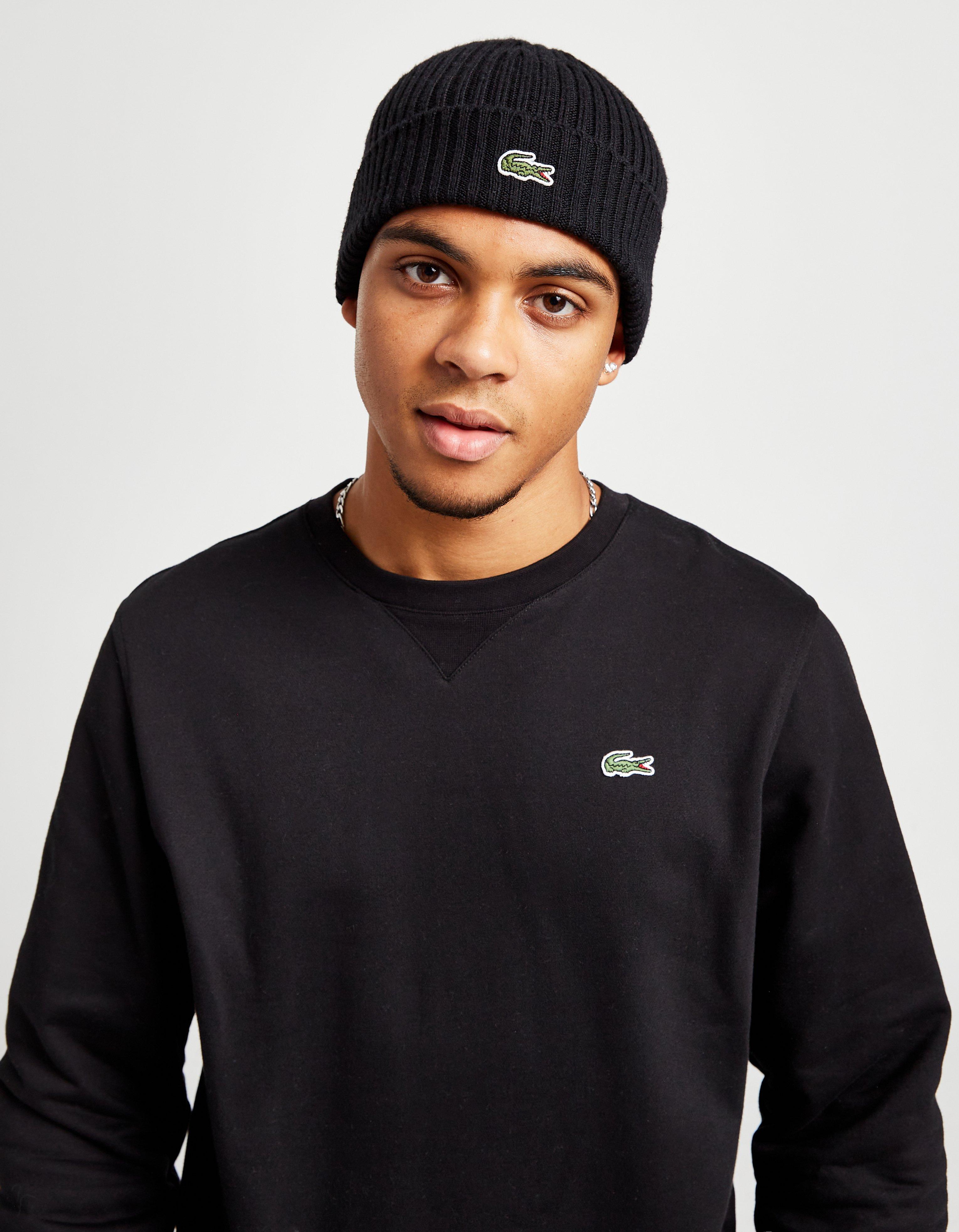 Lacoste EXCLUSIVE UNISEX - Bonnet - black/noir 