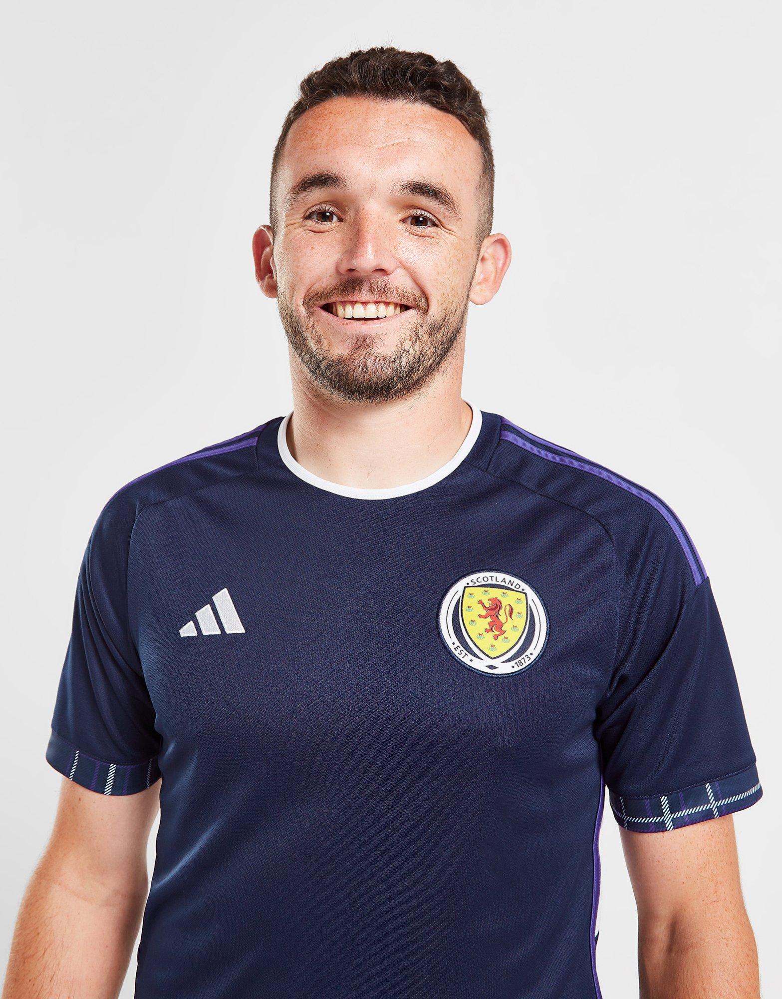 Blue adidas Scotland 2022 Home Shirt