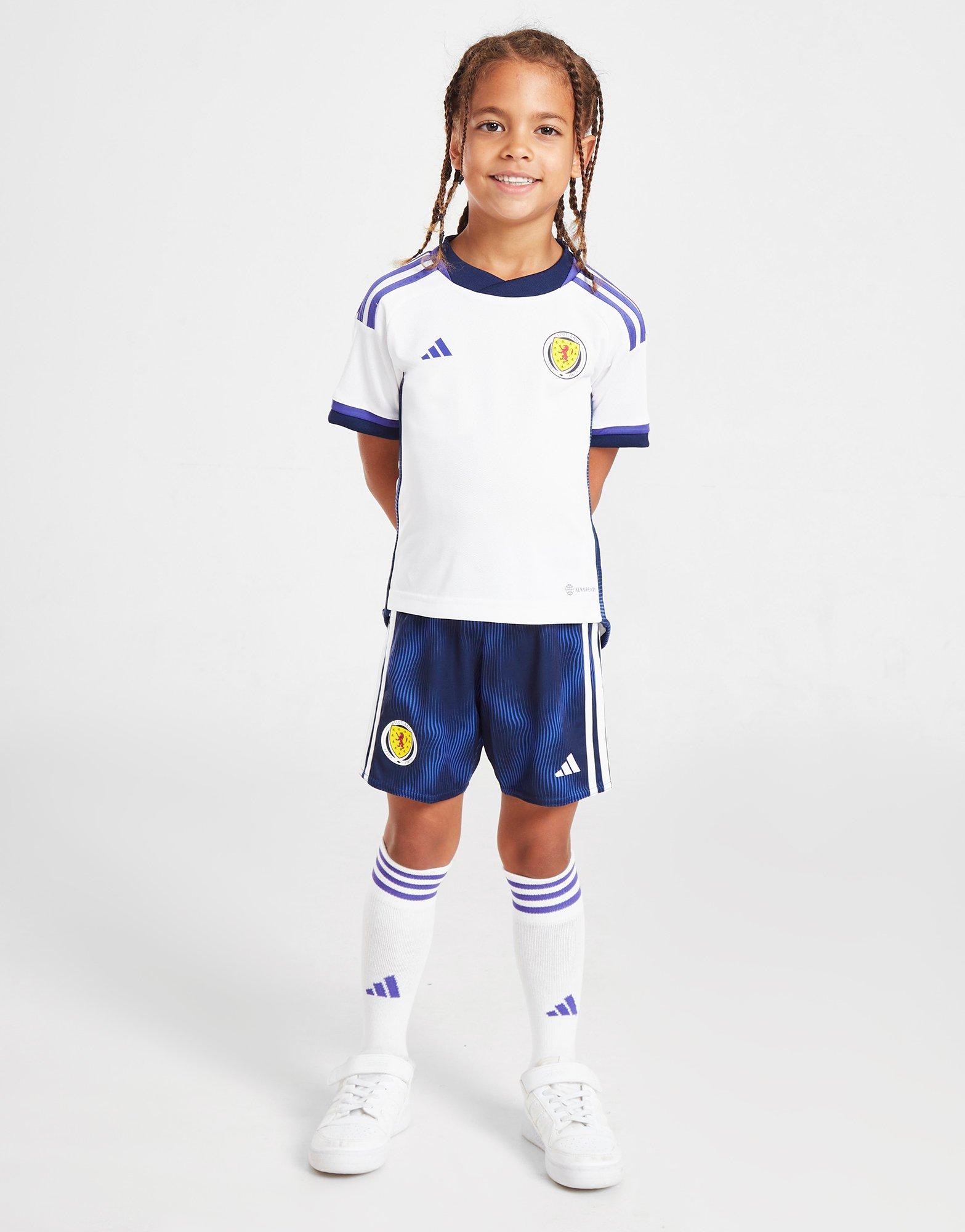 supermarkt Sluier Gelovige WHITE adidas Scotland 2022 Away Kit Children | JD Sports