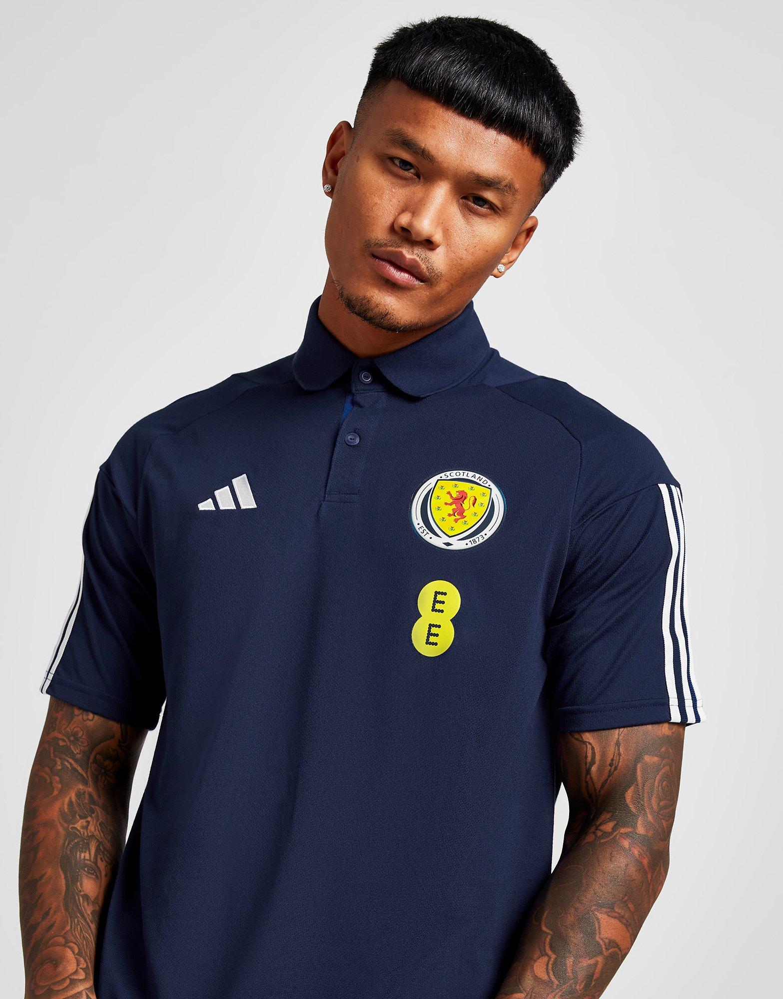 Adidas scotland on sale polo shirt mens