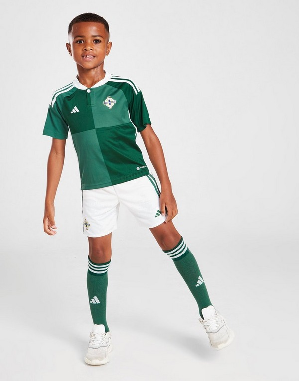 adidas Northern Ireland 2022 Home Kit da calcio Bambino