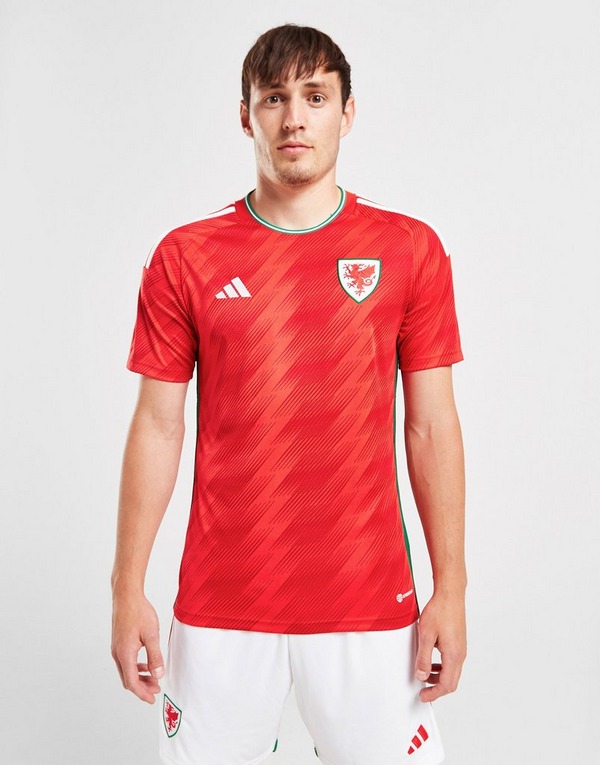 escarabajo entrar Berri Compra adidas camiseta primera equipación Gales 2022 en Rojo