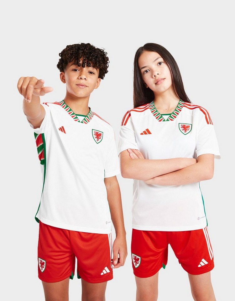 adidas Wales 2022 Away Shirt Junior