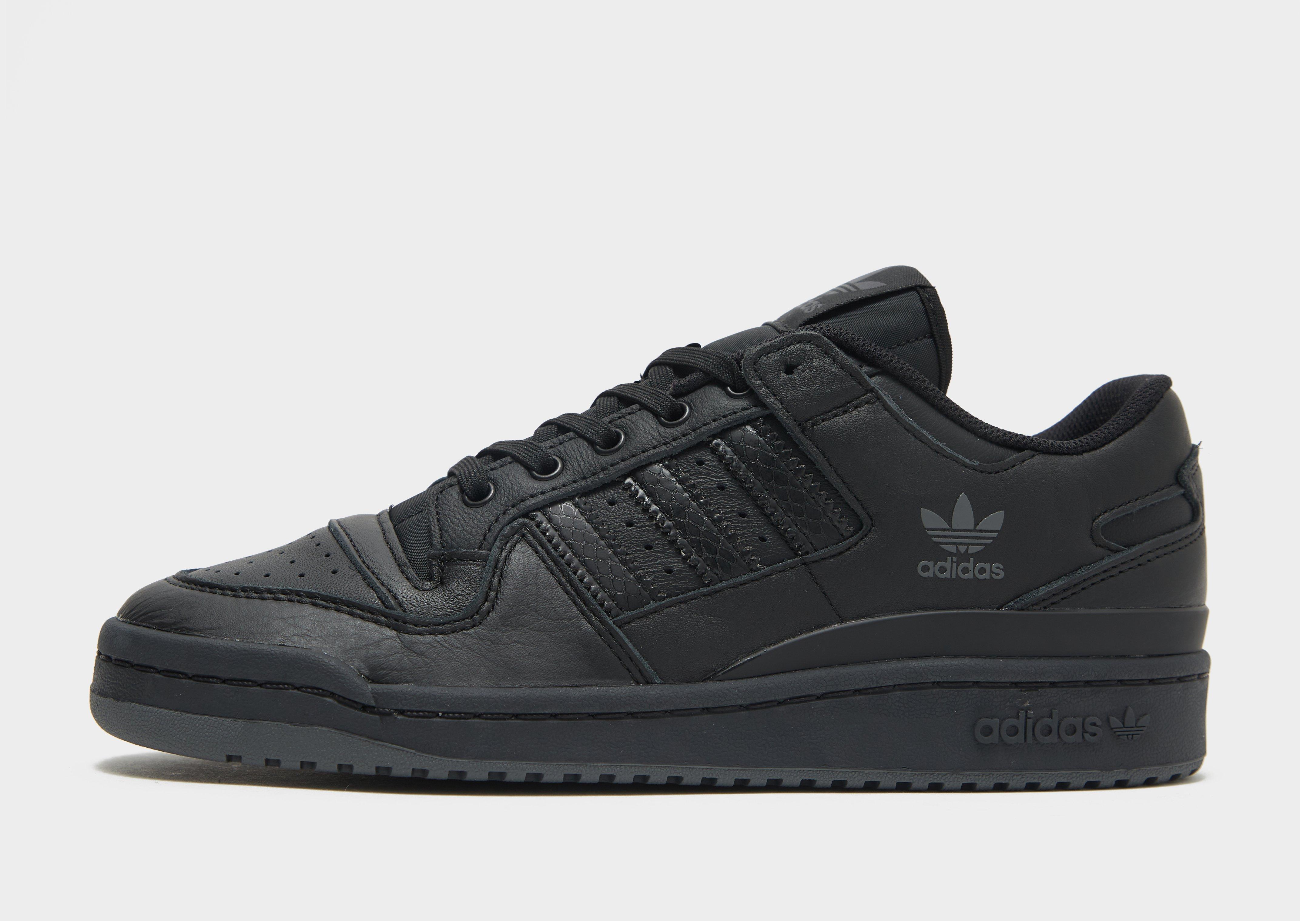 adidas Originals FORUM LOW UNISEX - Trainers - core black/grey six