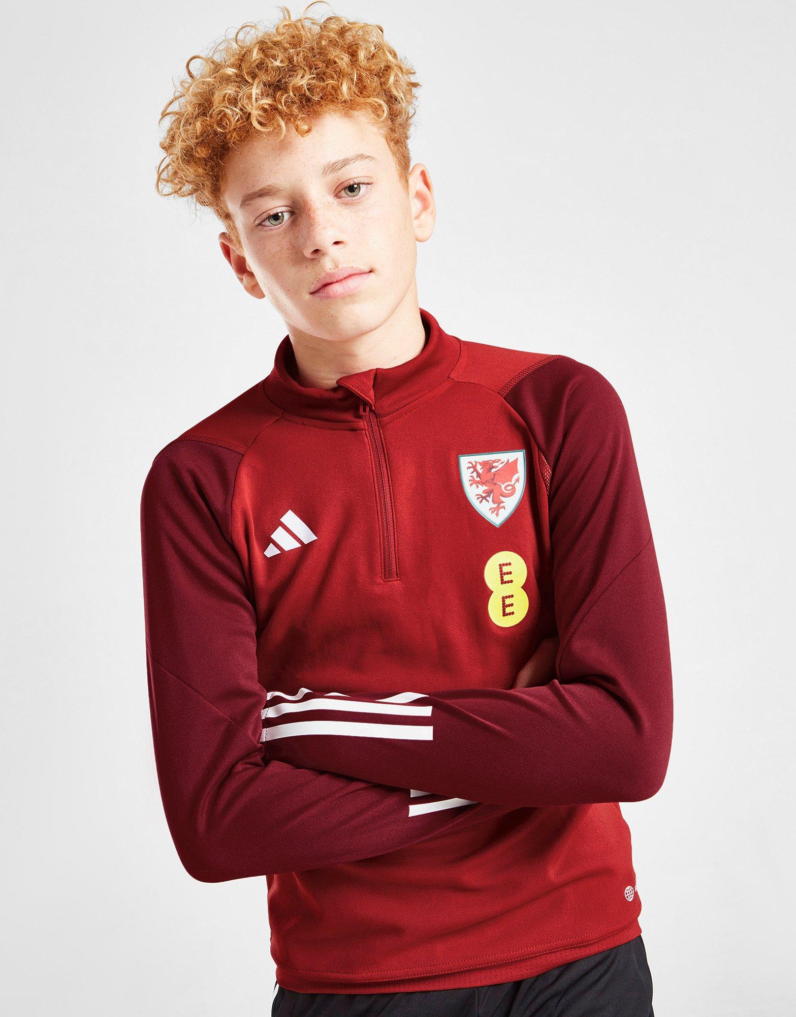 adidas Wales Tiro 23 Training Top Junior JD Sports NZ