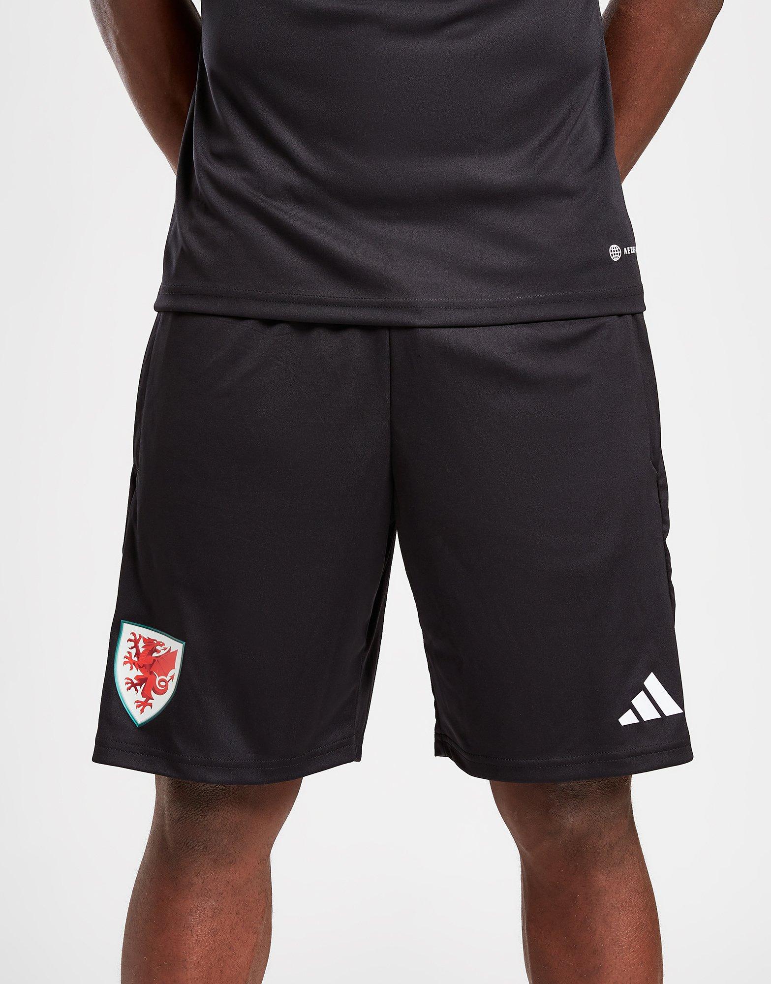 Black adidas Wales Tiro 23 Downtime Shorts JD Sports NZ