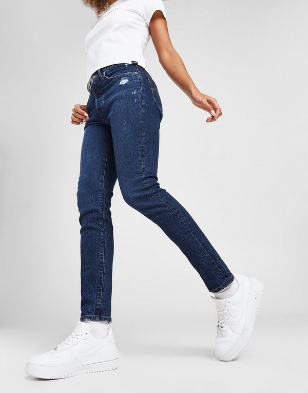 Blue Levi's 501 Skinny Jeans | JD Sports Global