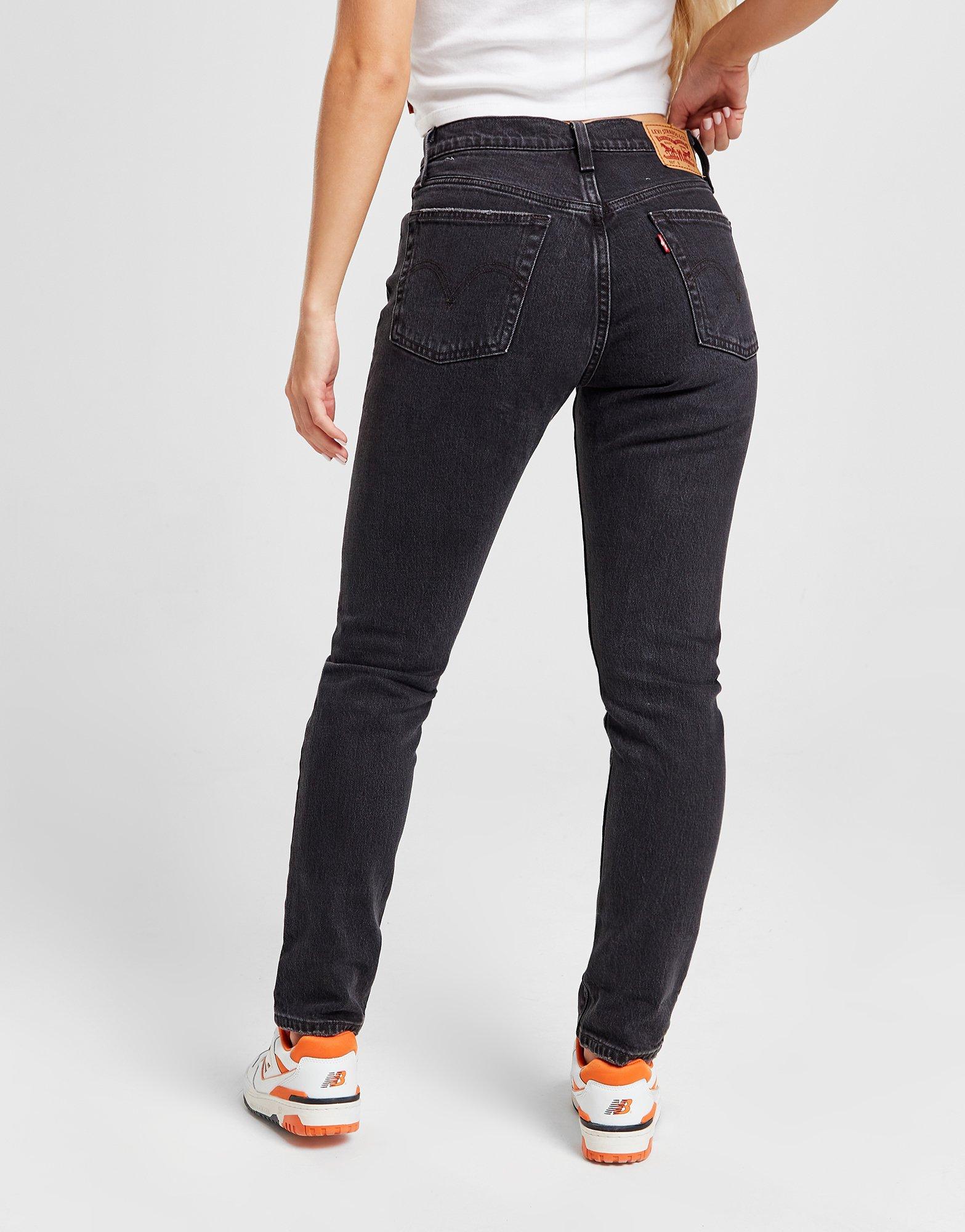 Levi's 501 skinny outlet coal black