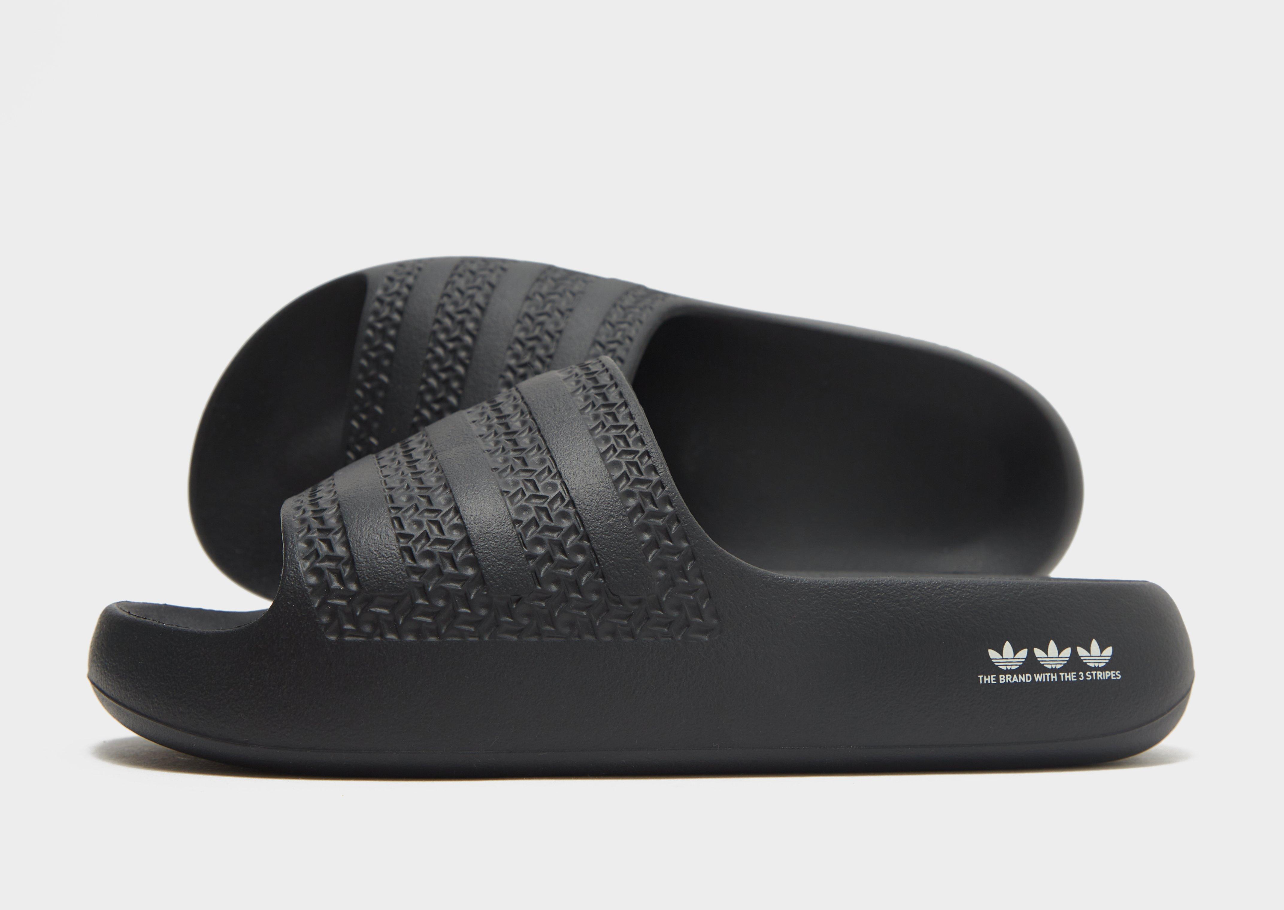 Adidas slippers best sale dames zwart