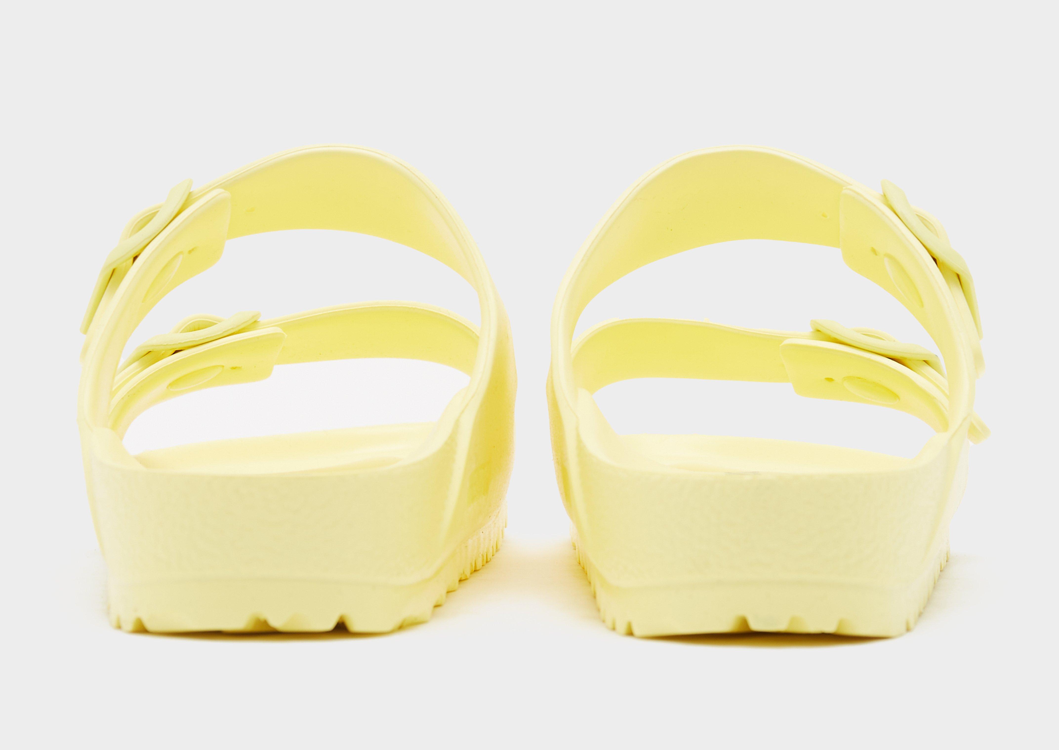 Yellow Birkenstock Arizona Eva Slides Women s JD Sports