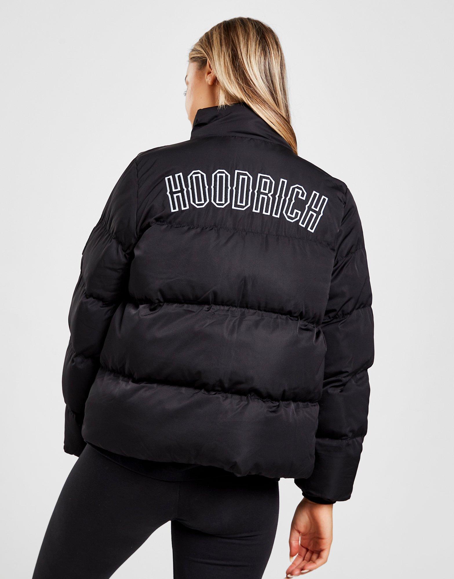 Black Hoodrich Short Puffer Jacket  JD Sports Global - JD Sports Global