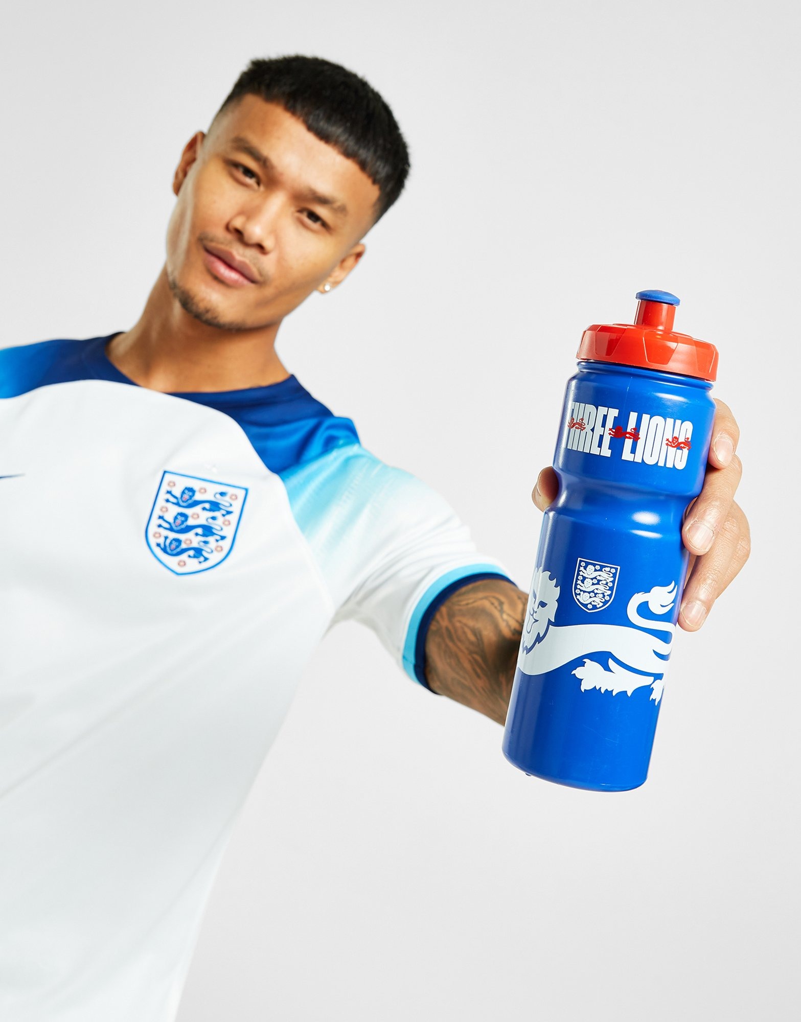 Blue Official Team England 750ml Water Bottle JD Sports NZ